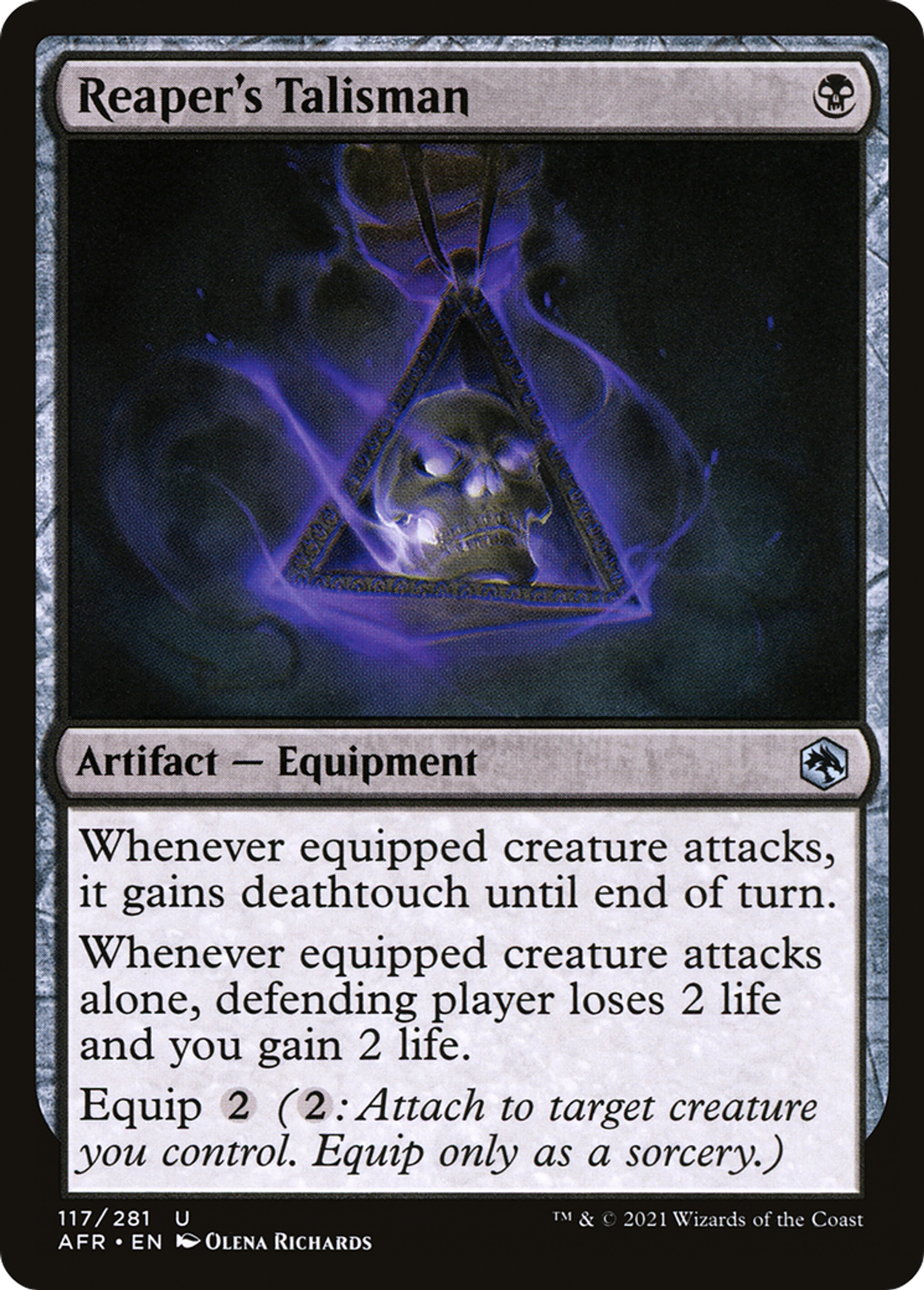 Reaper's Talisman — Adventures in the Forgotten Realms — Magic: The Gathering