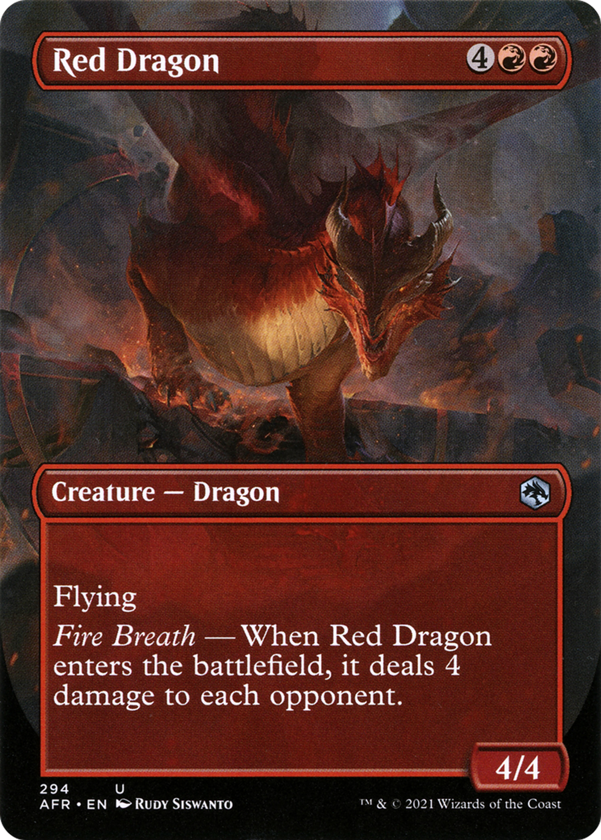 Red Dragon — Adventures in the Forgotten Realms — Magic: The Gathering