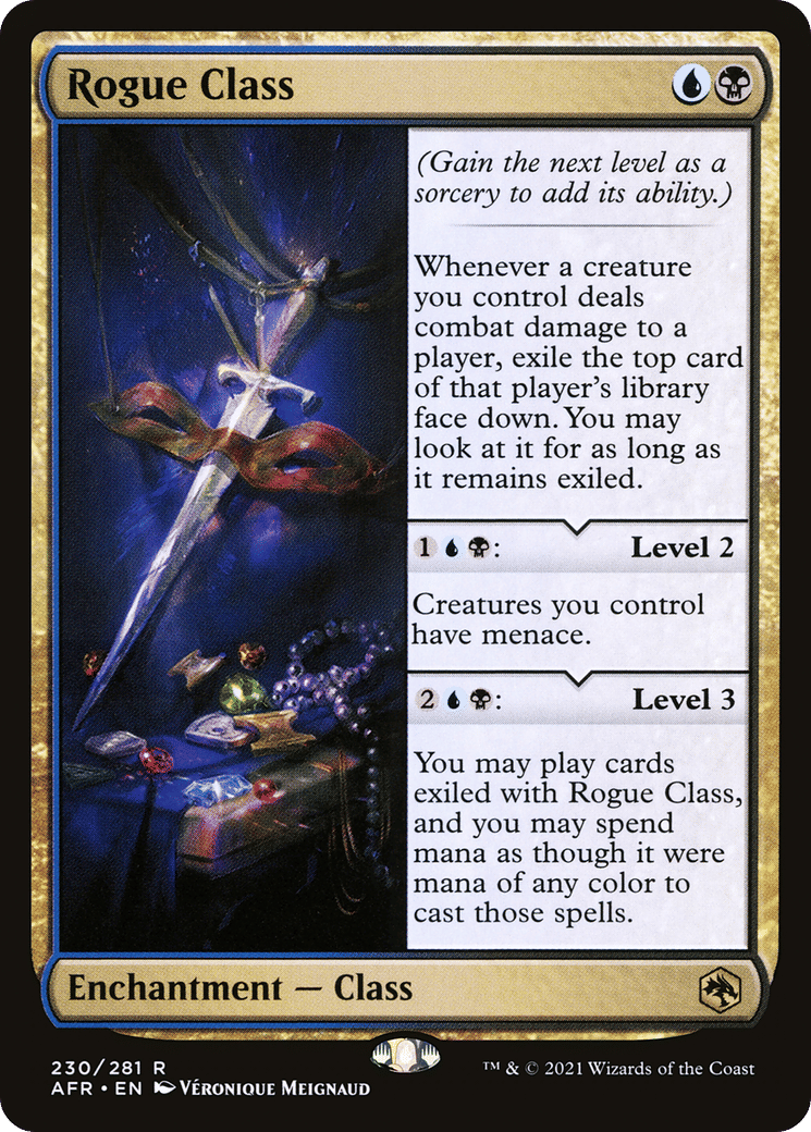 Rogue Class — Adventures in the Forgotten Realms — Magic: The Gathering