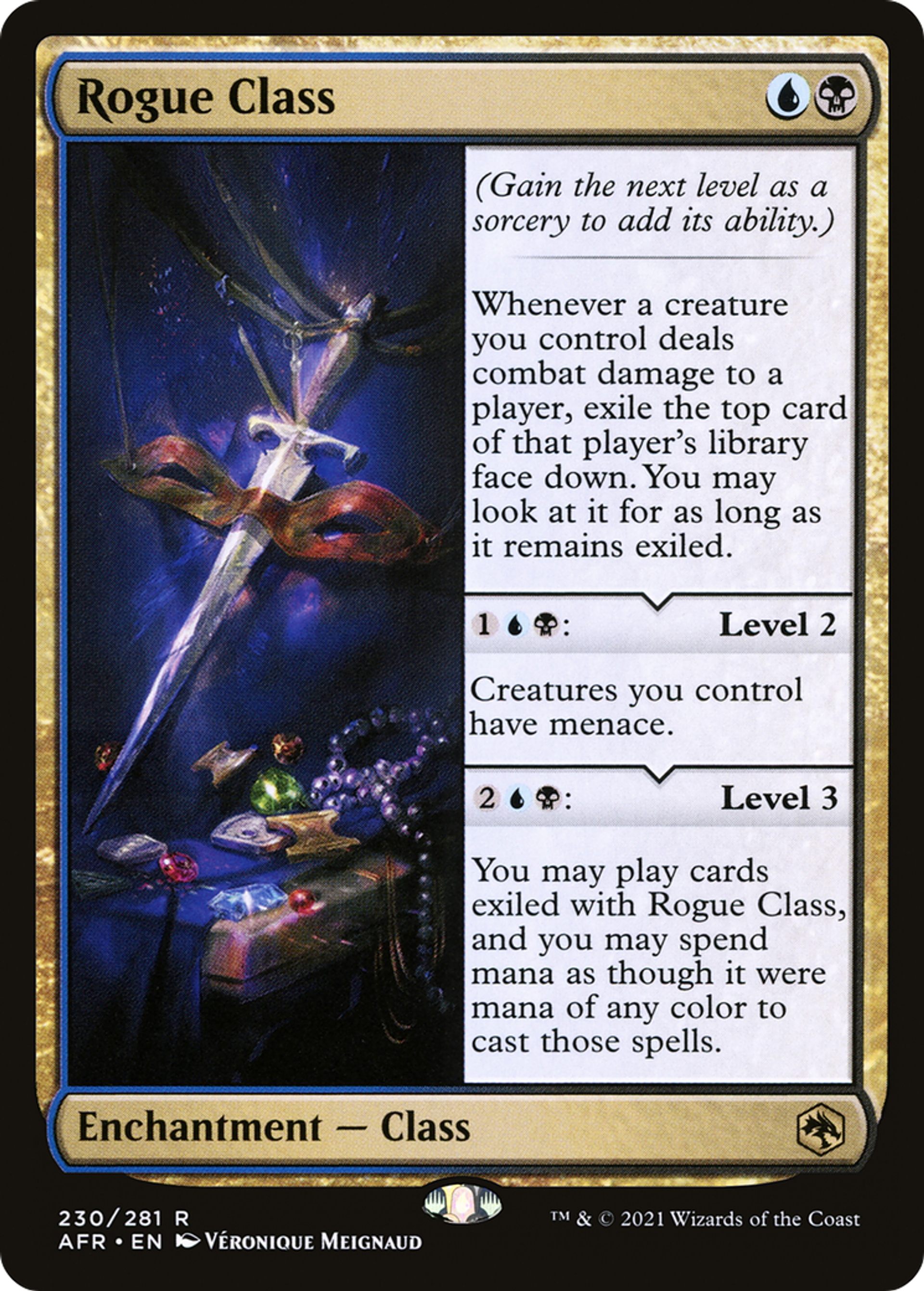Rogue Class — Adventures in the Forgotten Realms — Magic: The Gathering