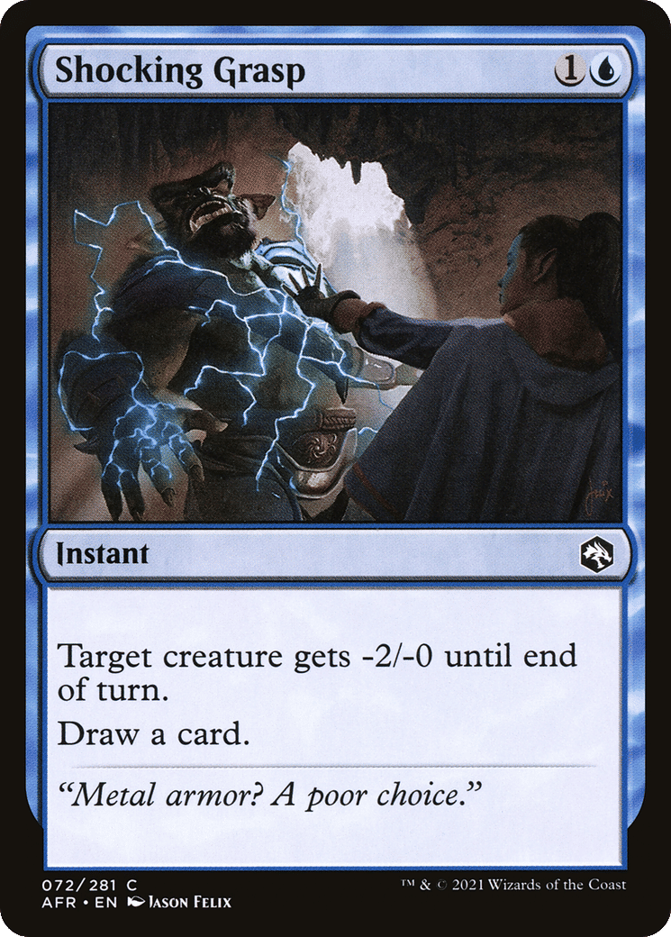 Shocking Grasp — Adventures in the Forgotten Realms — Magic: The Gathering
