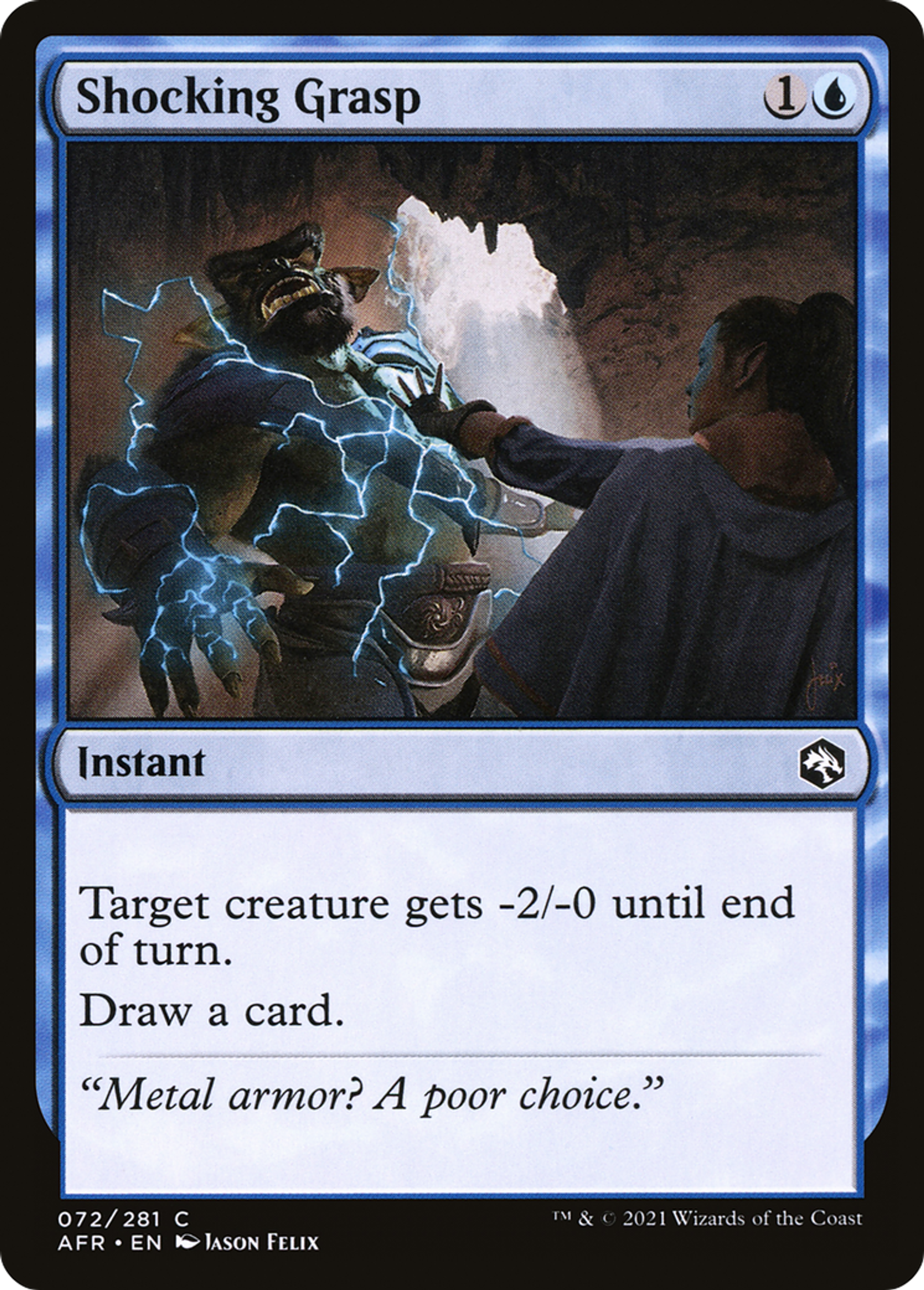 Shocking Grasp — Adventures in the Forgotten Realms — Magic: The Gathering