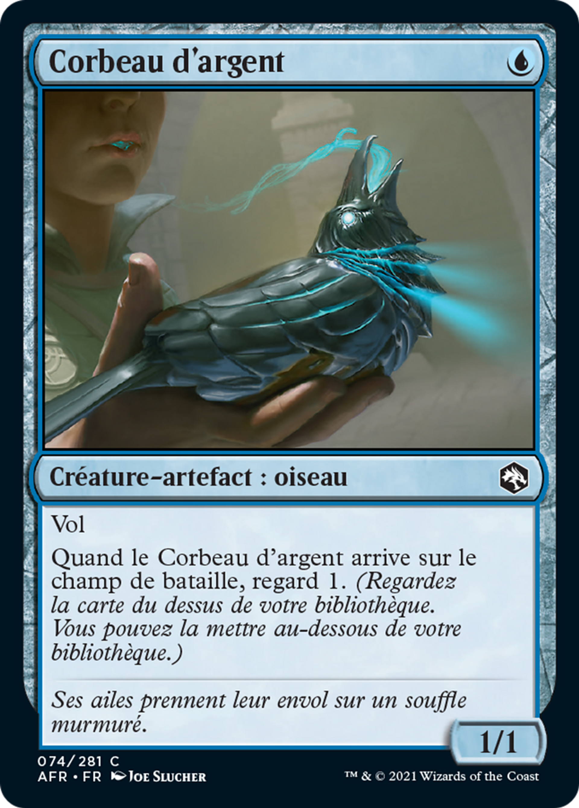 Corbeau d'argent — Adventures in the Forgotten Realms — Magic: The Gathering