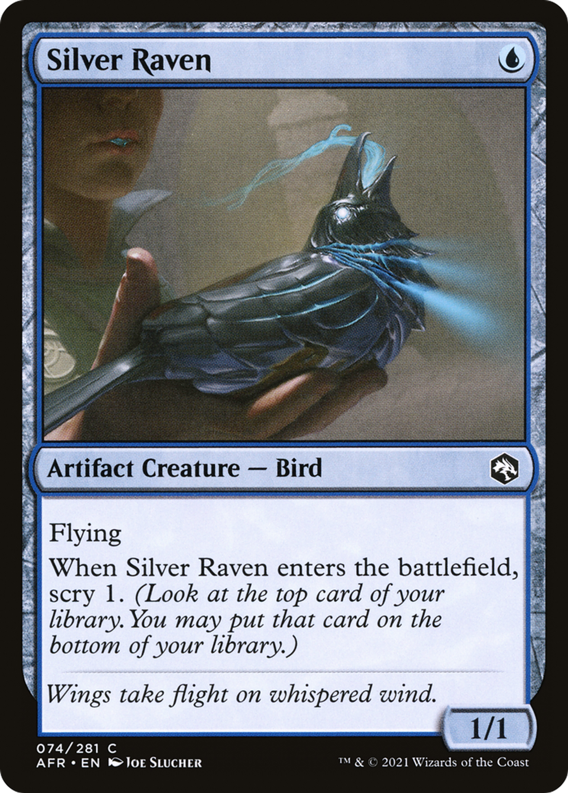 Silver Raven — Adventures in the Forgotten Realms — Magic: The Gathering