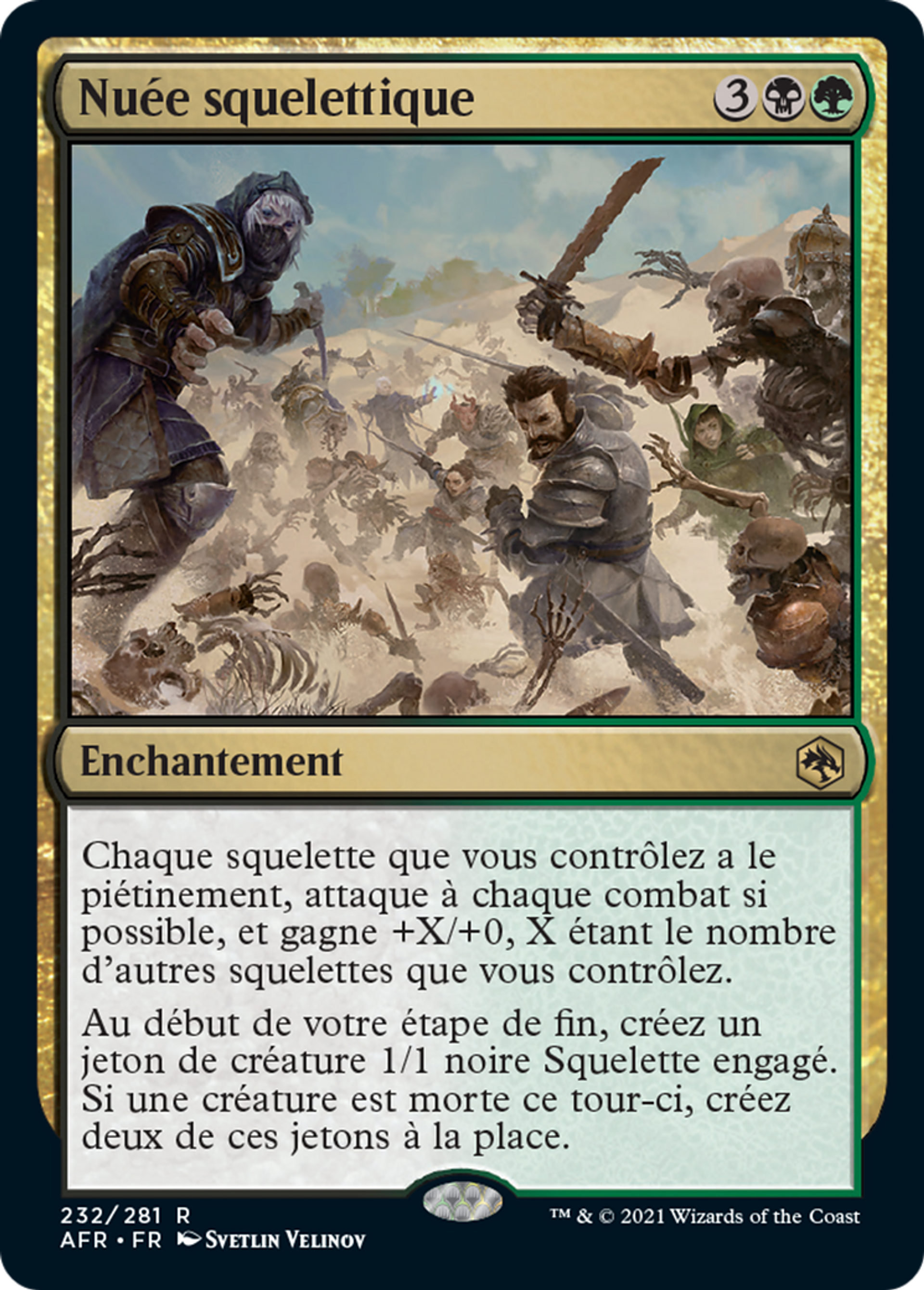 Nuée squelettique — Adventures in the Forgotten Realms — Magic: The Gathering