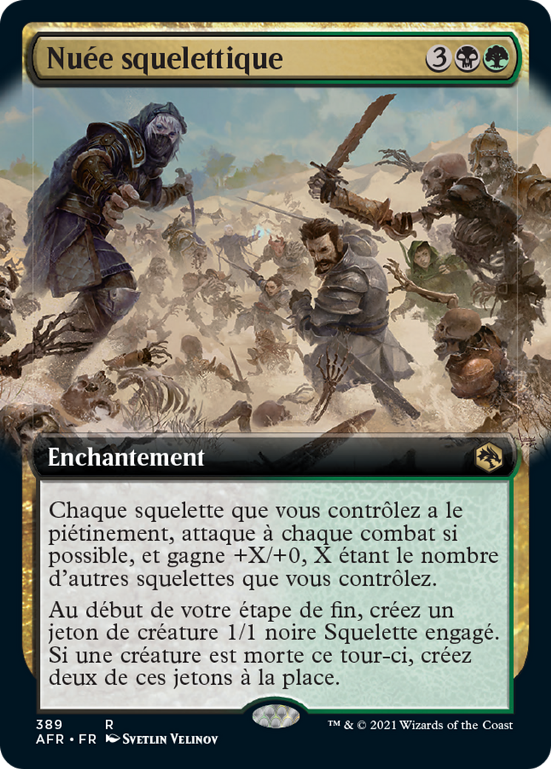 Nuée squelettique — Adventures in the Forgotten Realms — Magic: The Gathering