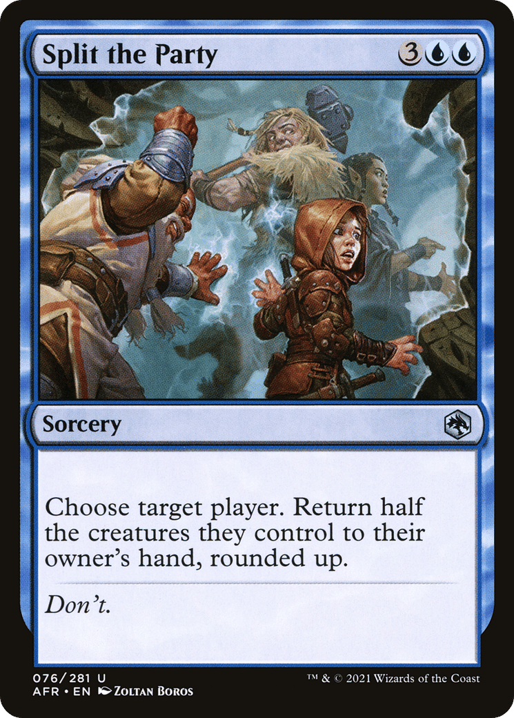 Split the Party — Adventures in the Forgotten Realms — Magic: The Gathering
