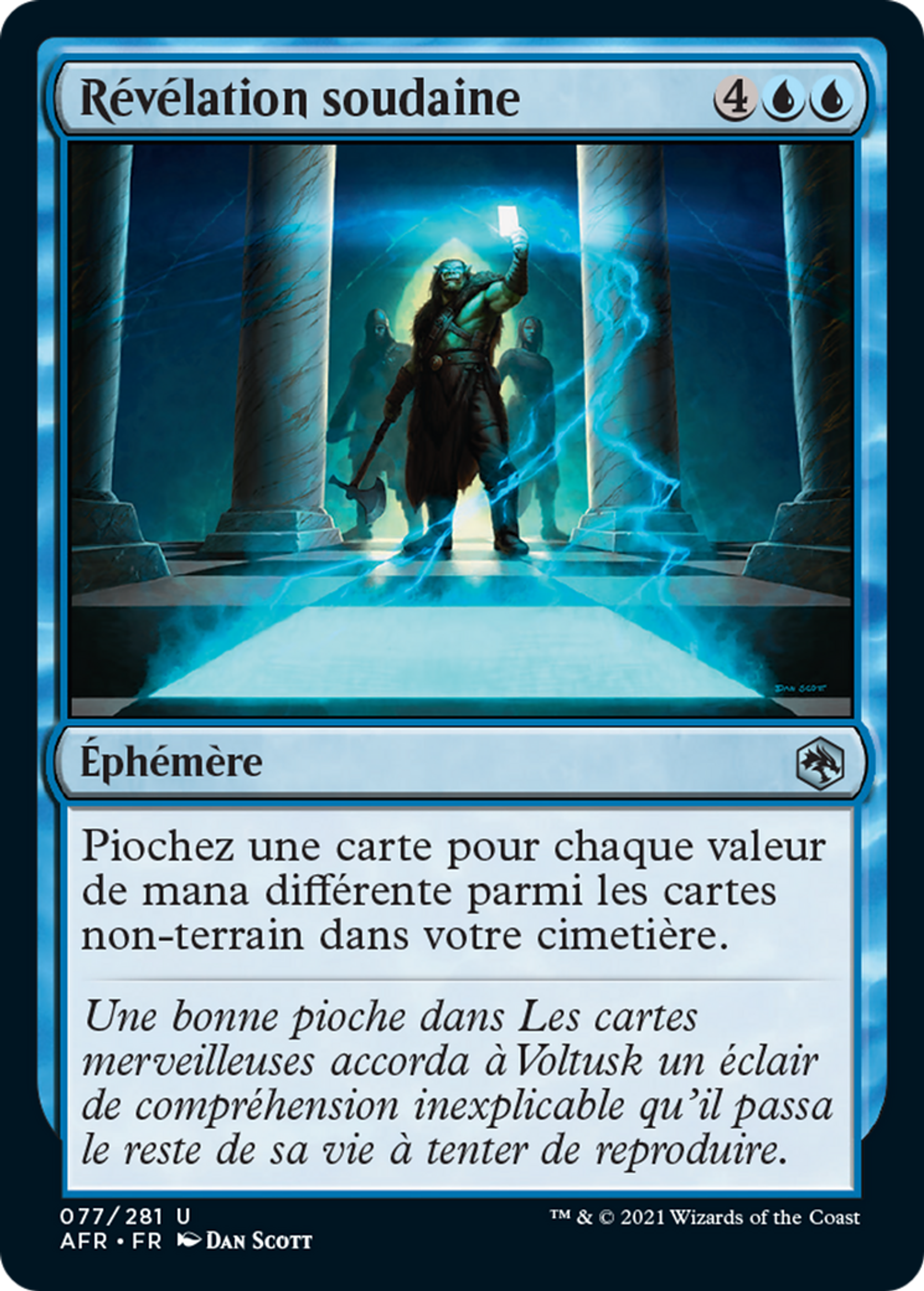 Révélation soudaine — Adventures in the Forgotten Realms — Magic: The Gathering