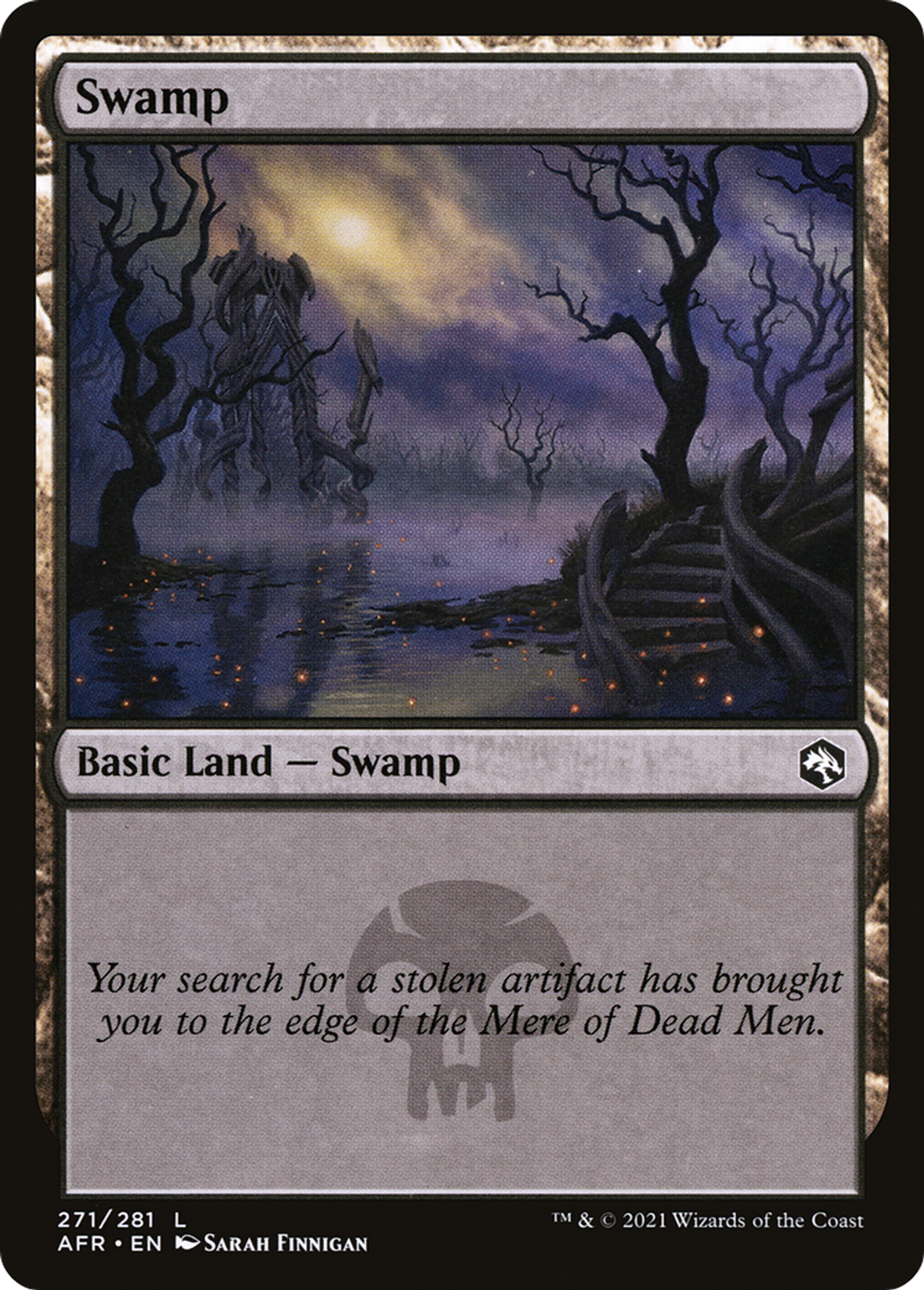 Swamp — Adventures in the Forgotten Realms — Magic: The Gathering