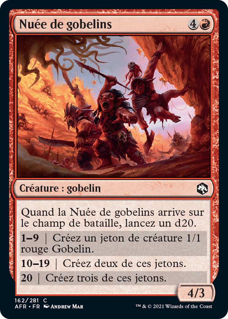 Nuée de gobelins — Adventures in the Forgotten Realms — Magic: The Gathering
