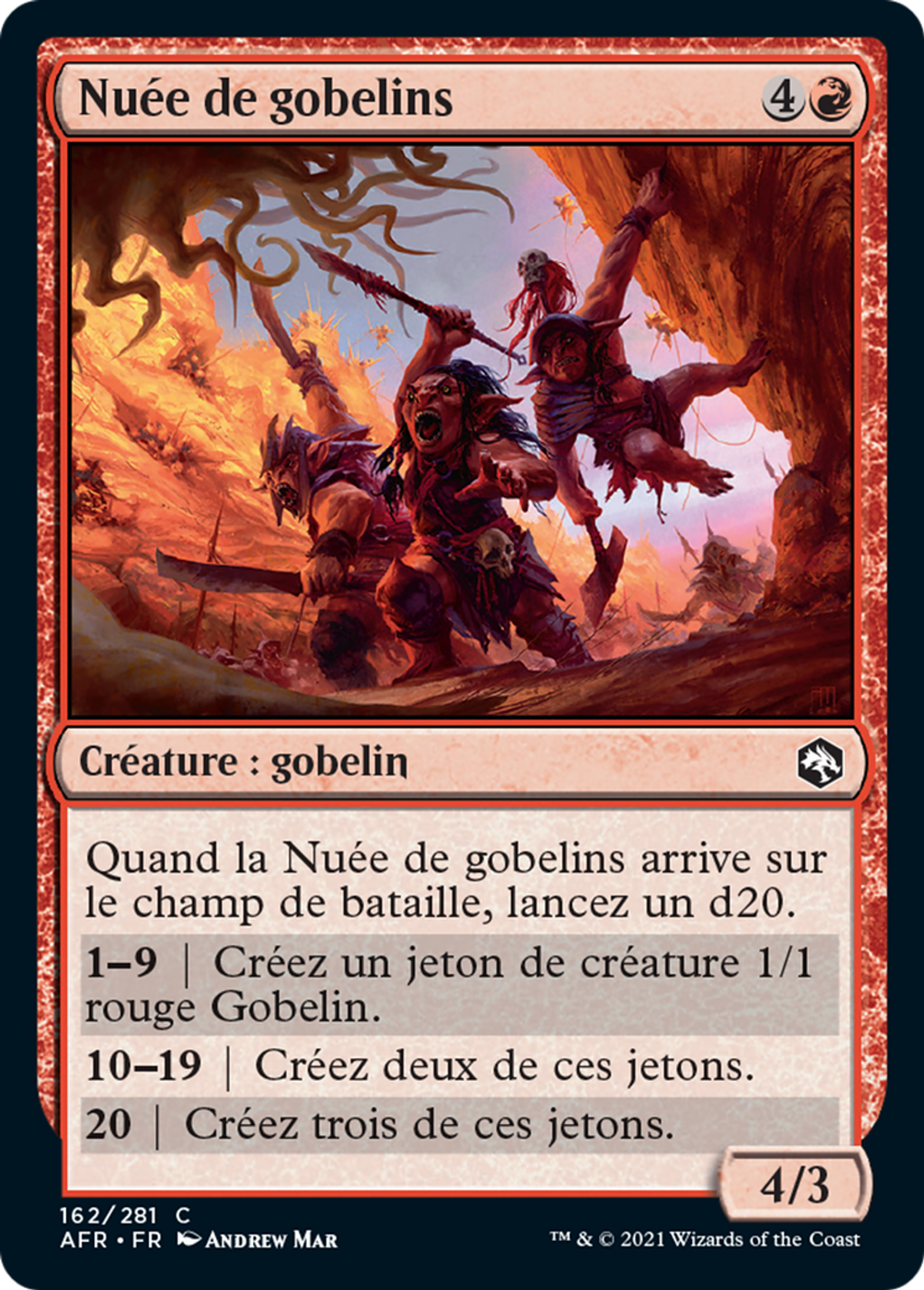 Nuée de gobelins — Adventures in the Forgotten Realms — Magic: The Gathering