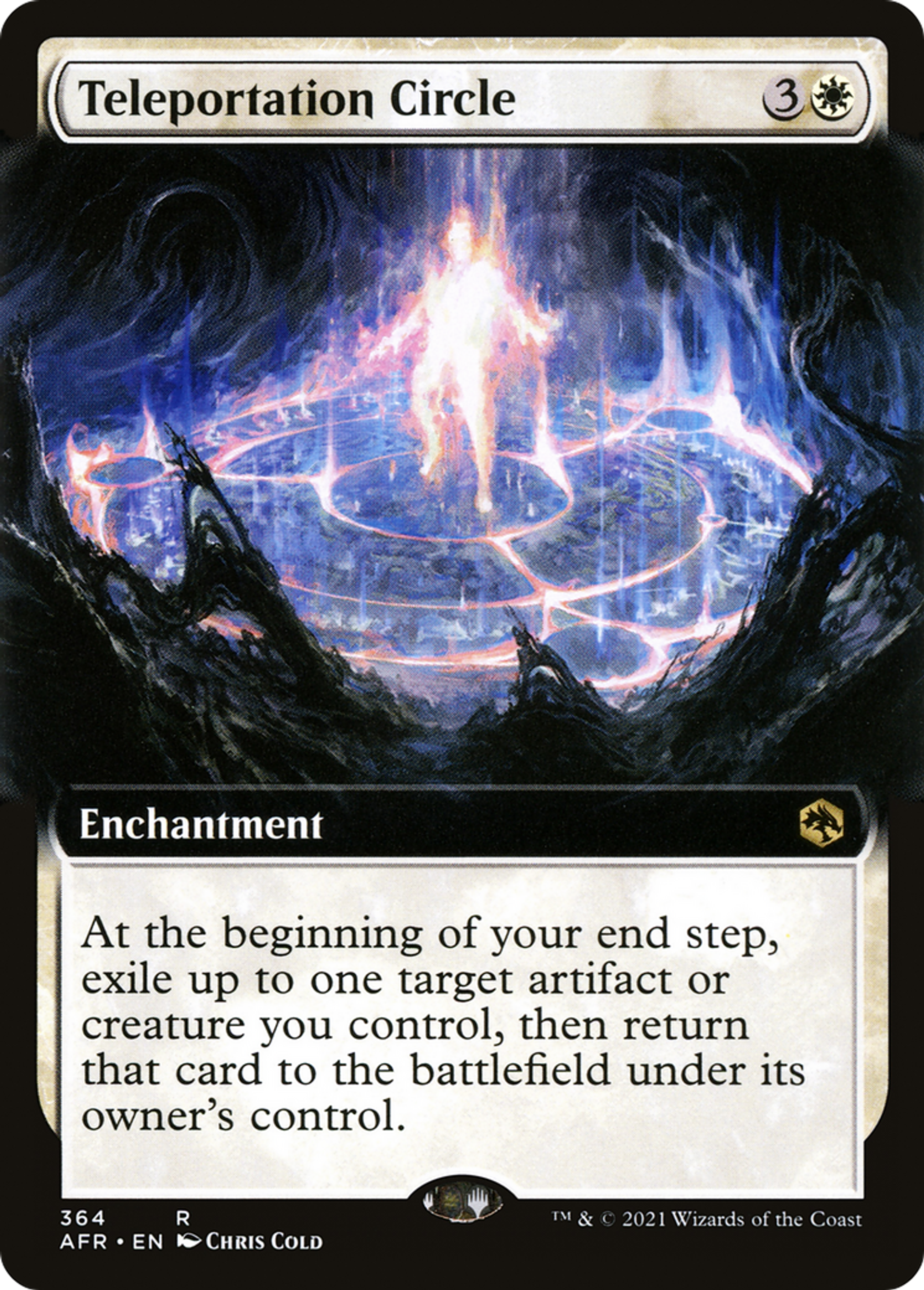 Teleportation Circle — Adventures in the Forgotten Realms — Magic: The Gathering