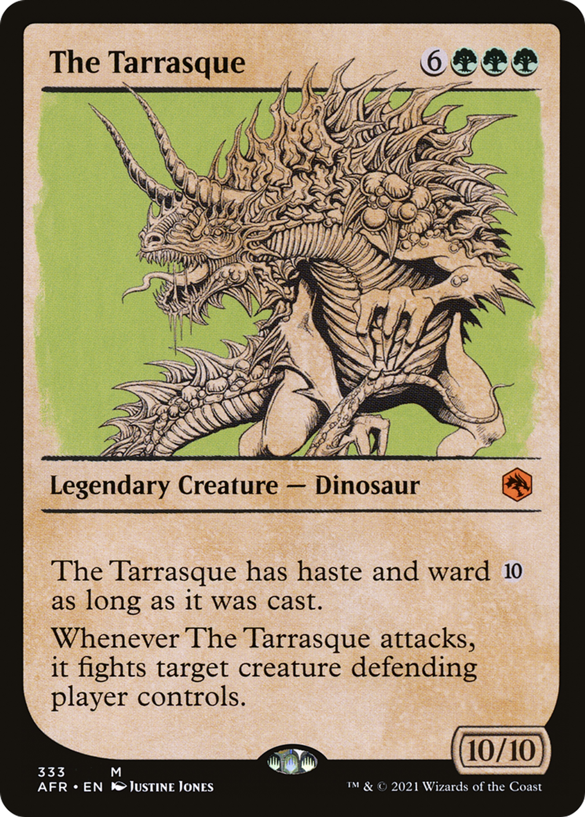 The Tarrasque — Adventures in the Forgotten Realms — Magic: The Gathering