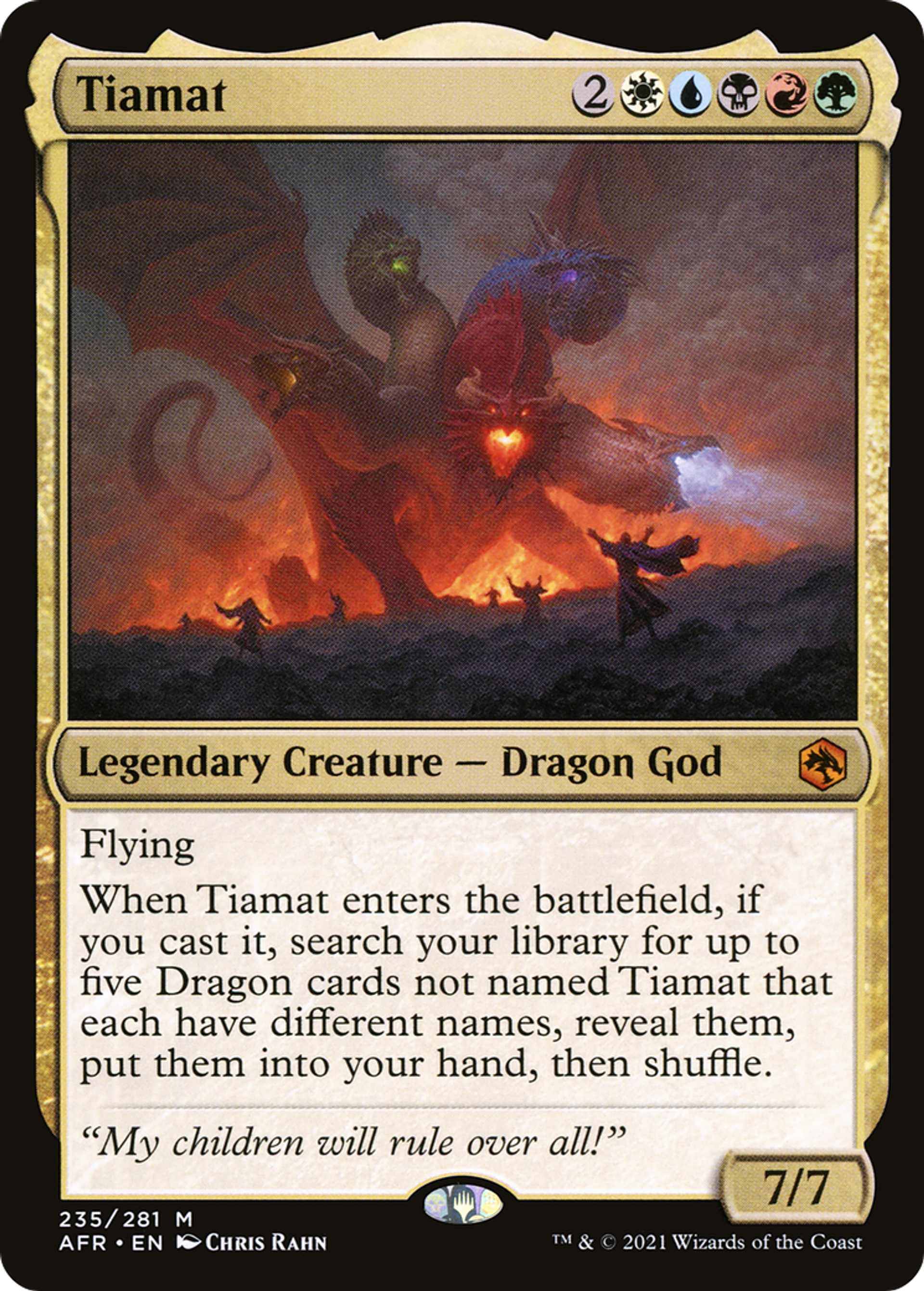 Tiamat — Adventures in the Forgotten Realms — Magic: The Gathering