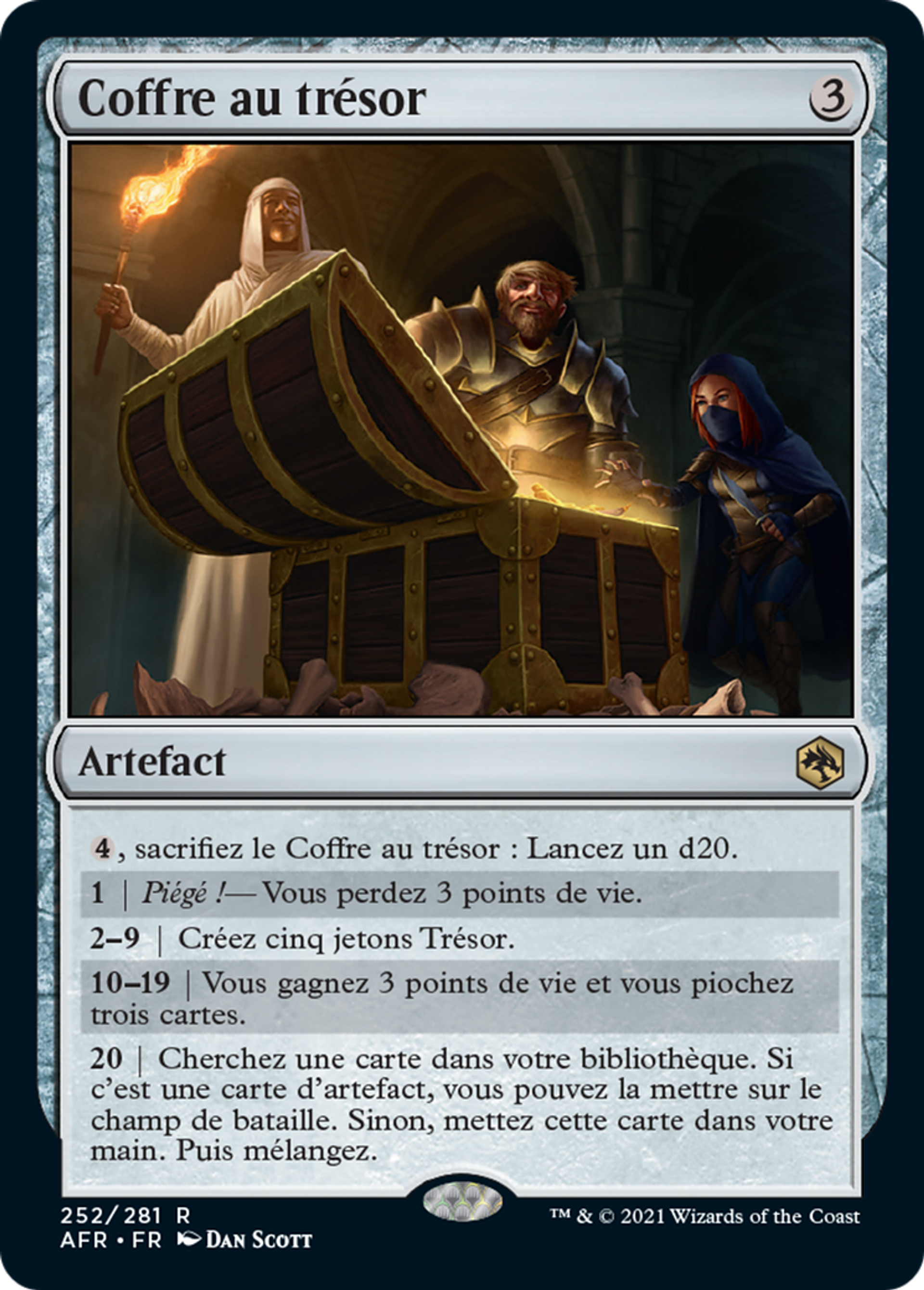 Coffre au trésor — Adventures in the Forgotten Realms — Magic: The Gathering