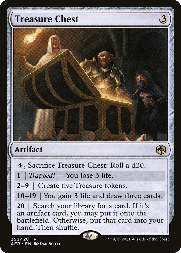 Treasure Chest — Adventures in the Forgotten Realms — Magic: The Gathering