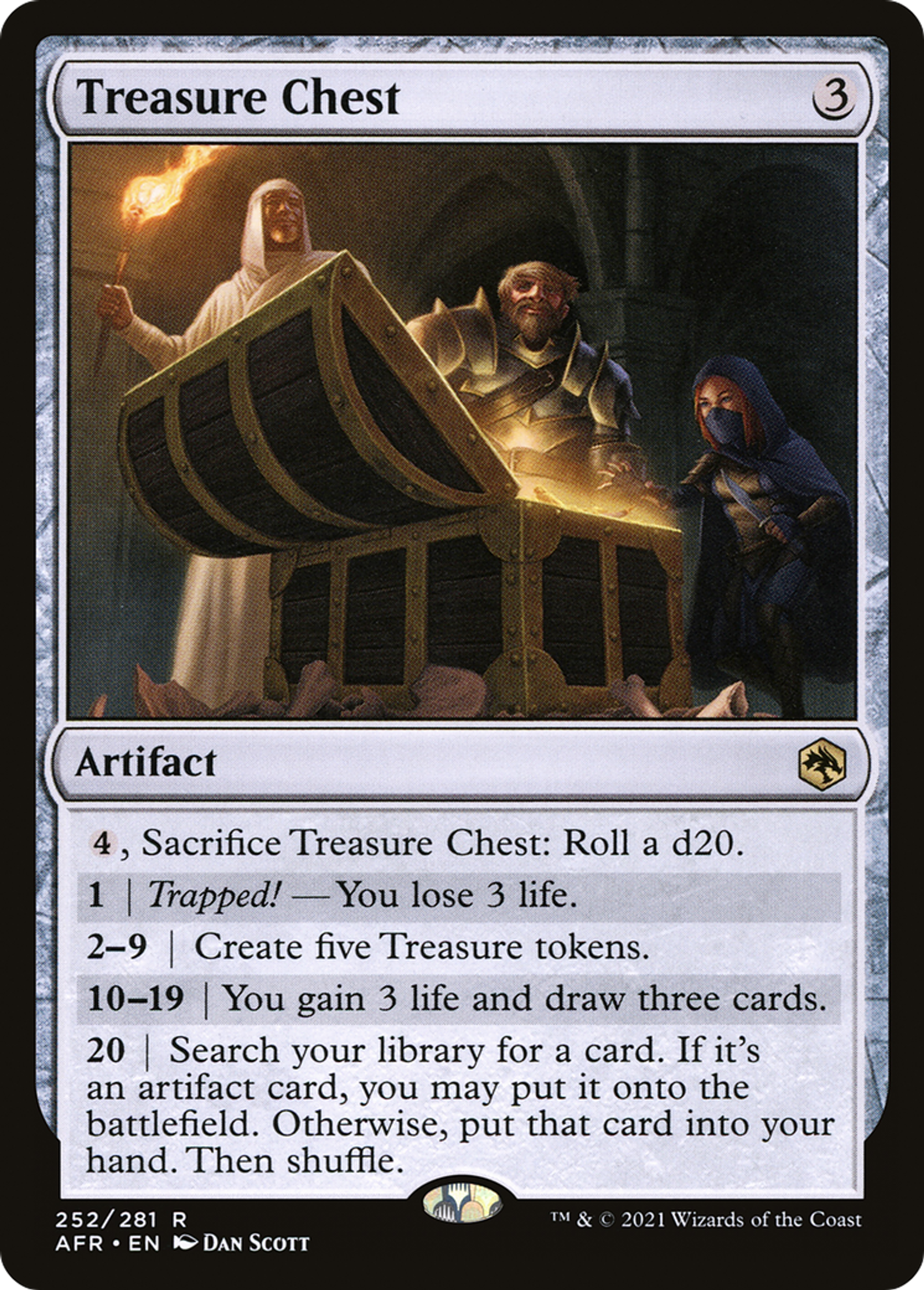 Treasure Chest — Adventures in the Forgotten Realms — Magic: The Gathering