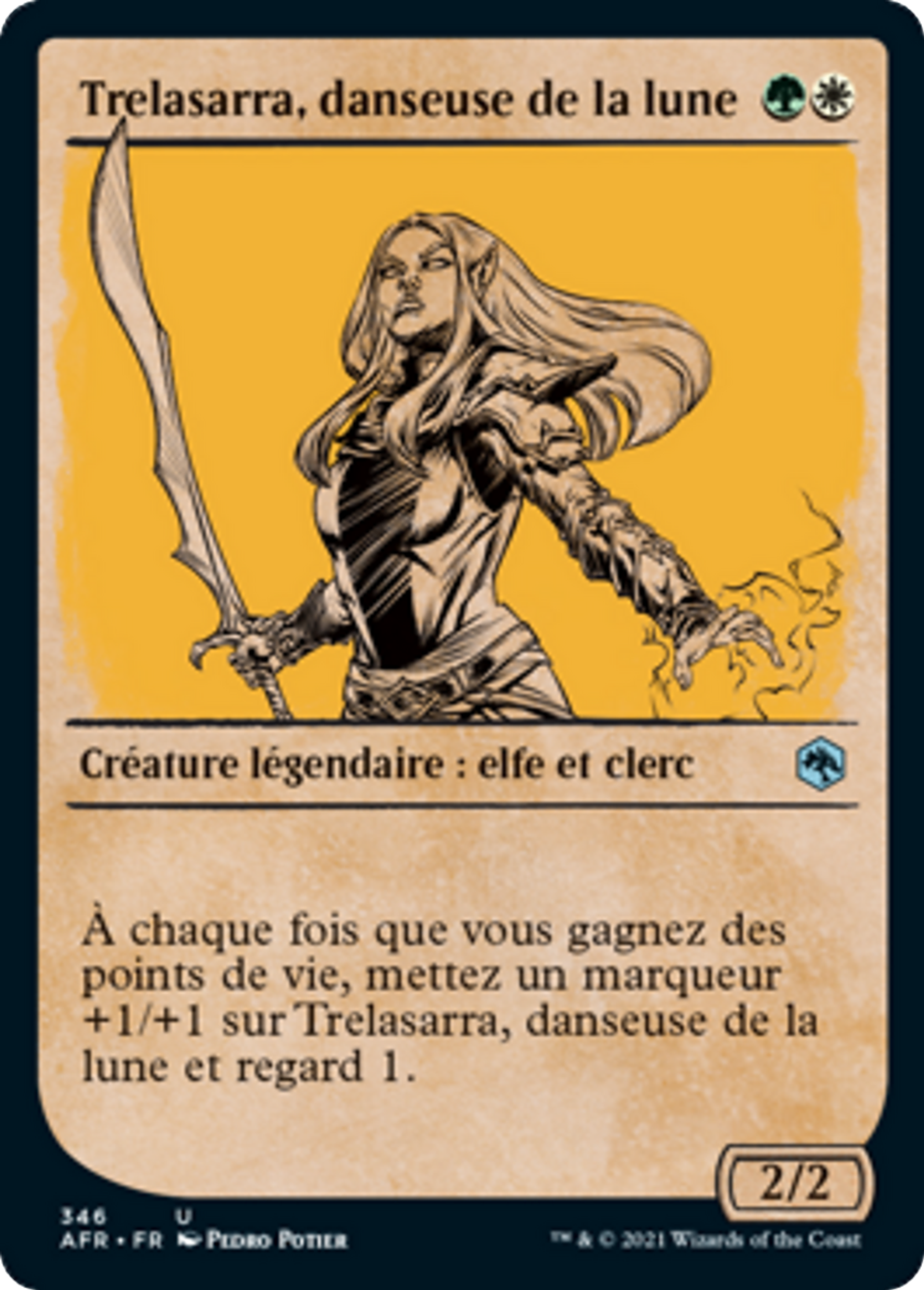 Trelasarra, Moon Dancer — Adventures in the Forgotten Realms — Magic: The Gathering