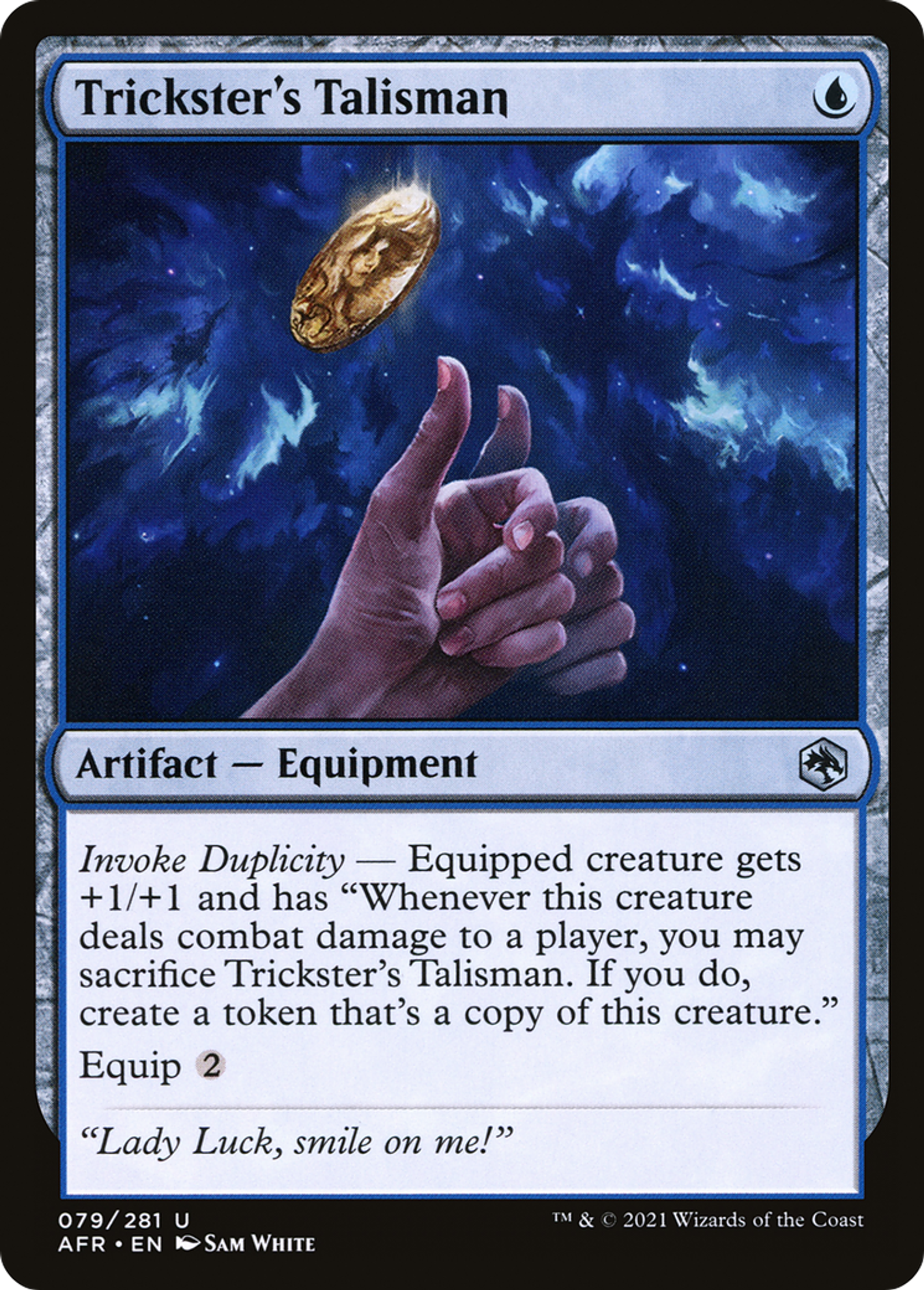 Trickster's Talisman — Adventures in the Forgotten Realms — Magic: The Gathering