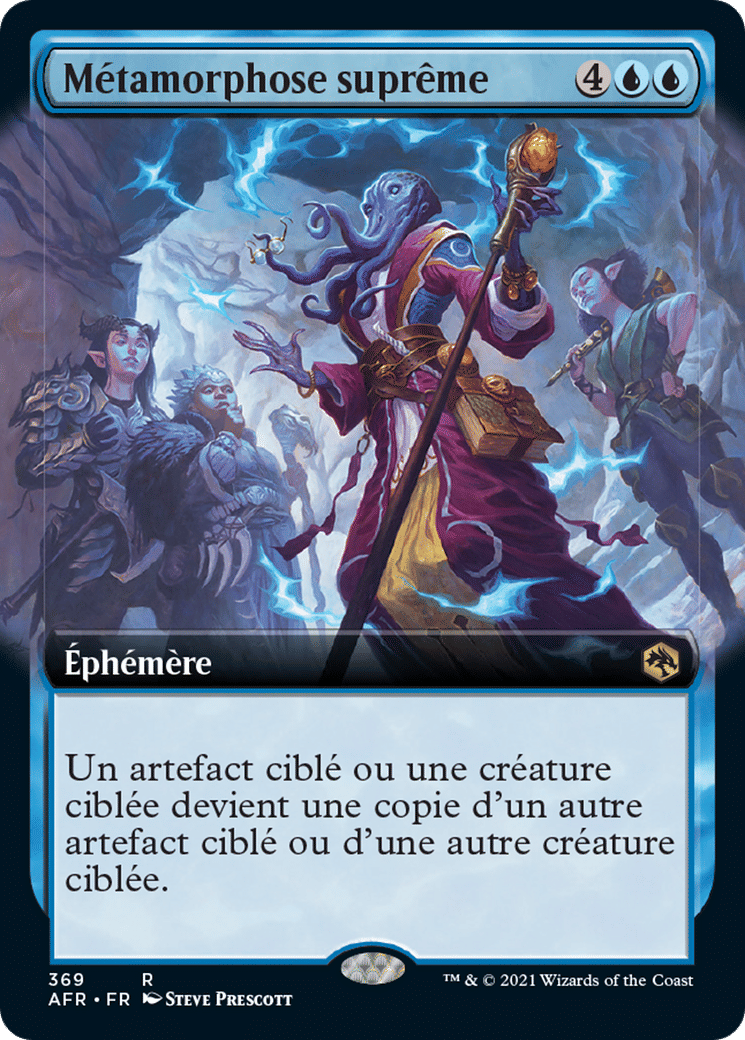 Métamorphose suprême — Adventures in the Forgotten Realms — Magic: The Gathering