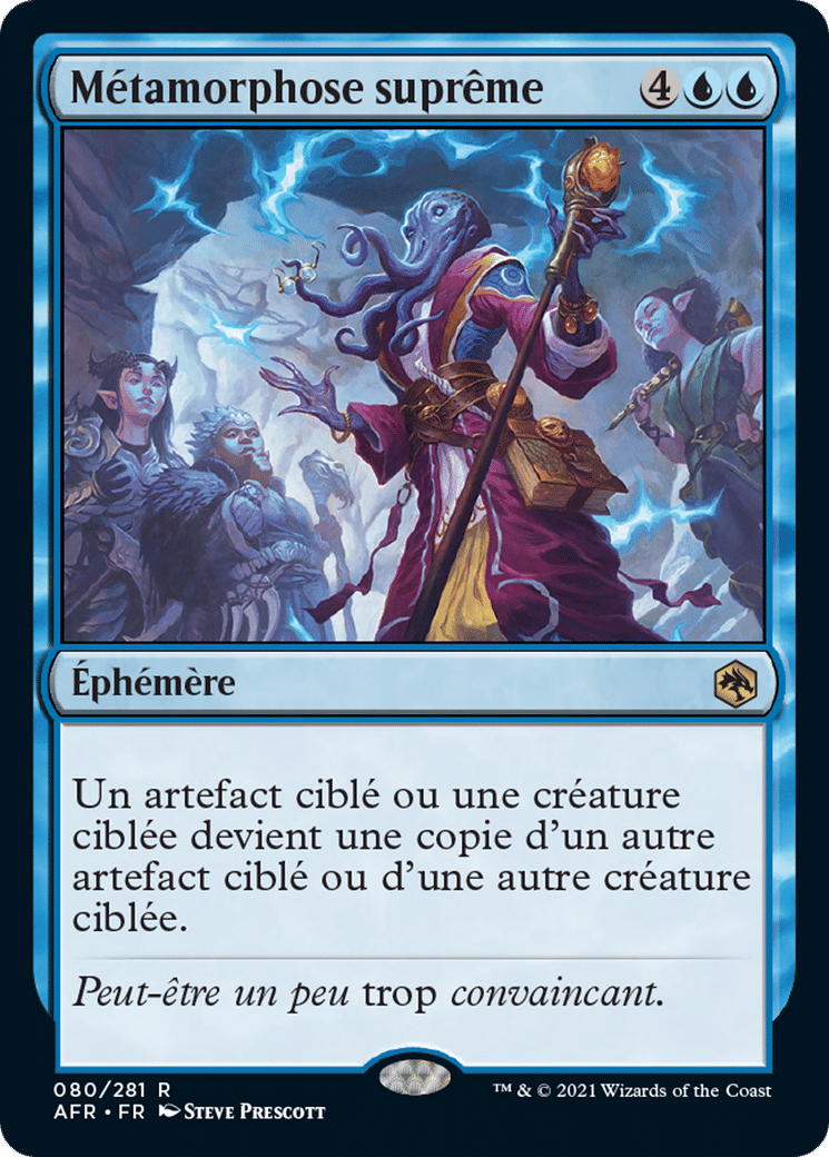 Métamorphose suprême — Adventures in the Forgotten Realms — Magic: The Gathering