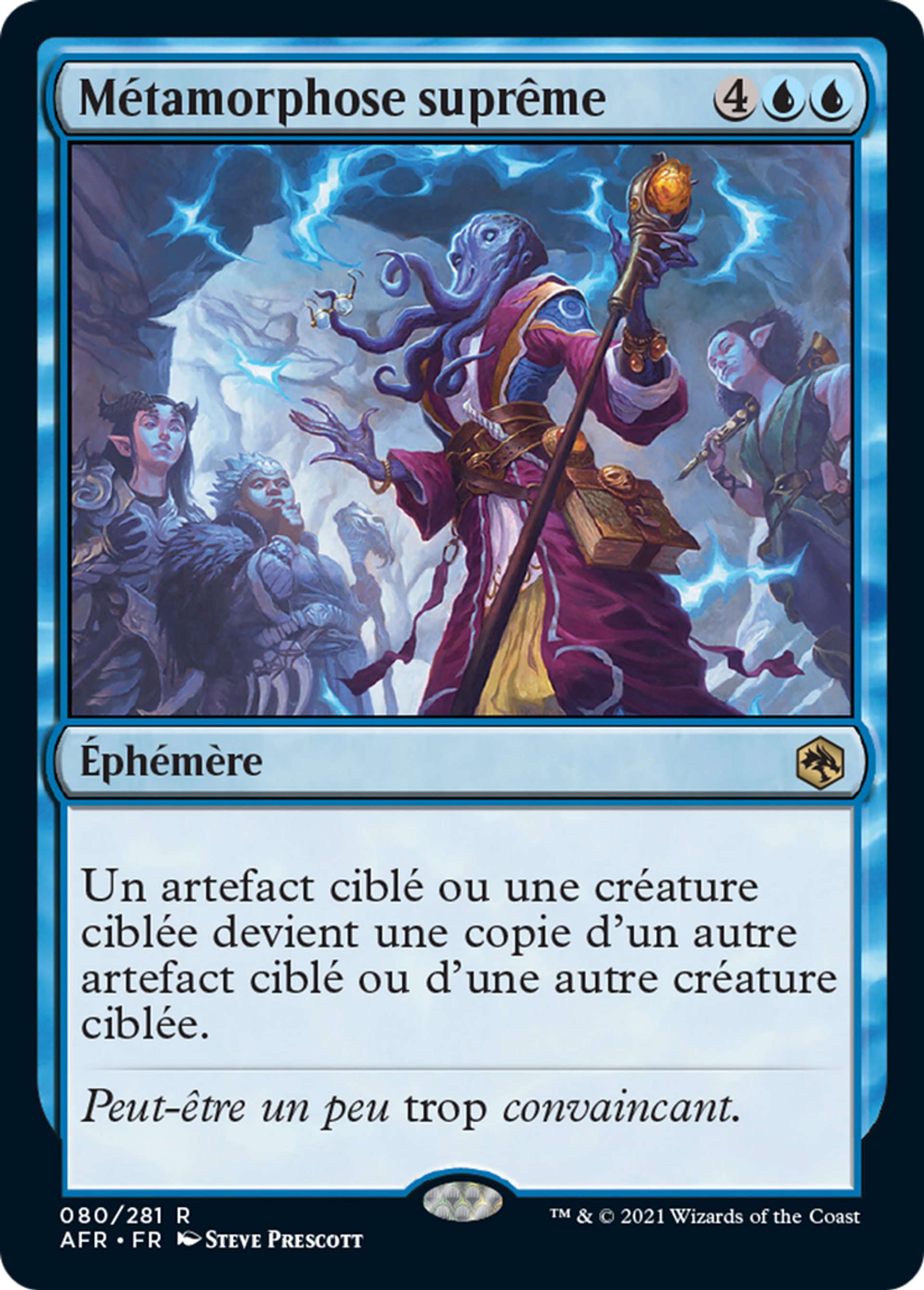 Métamorphose suprême — Adventures in the Forgotten Realms — Magic: The Gathering