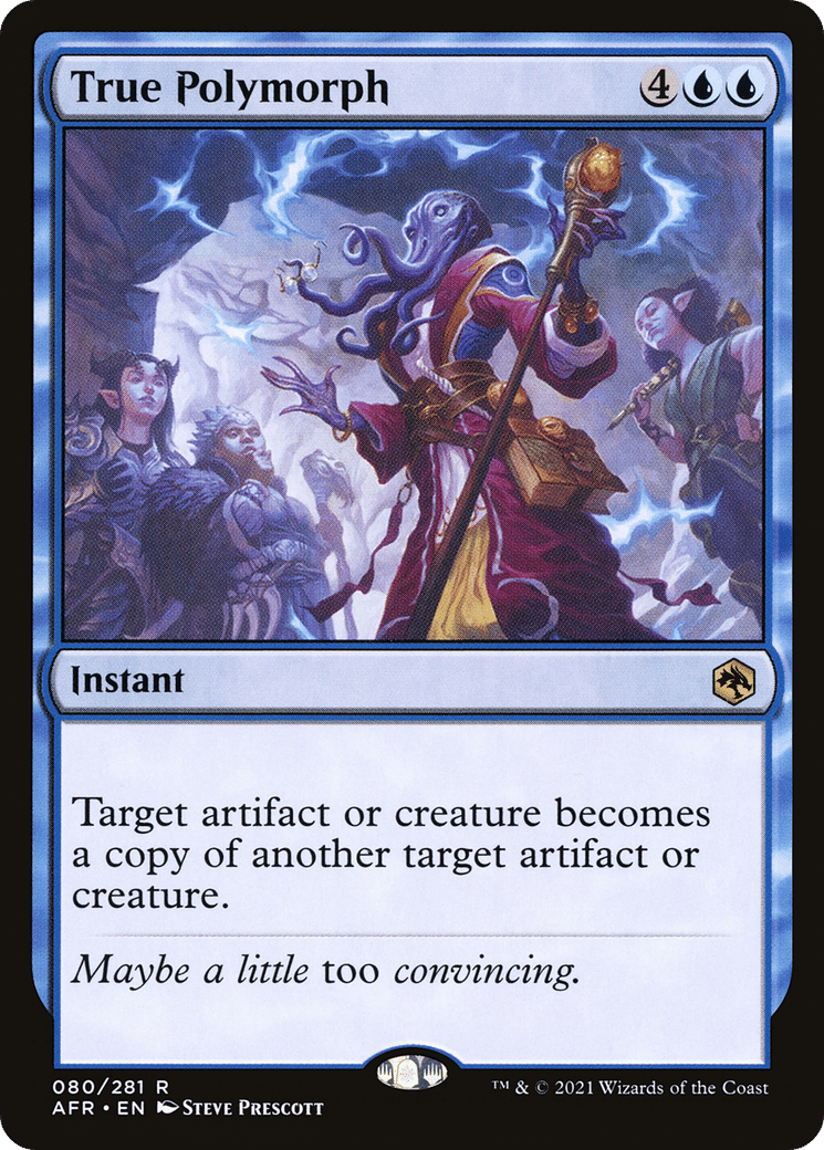 True Polymorph — Adventures in the Forgotten Realms — Magic: The Gathering