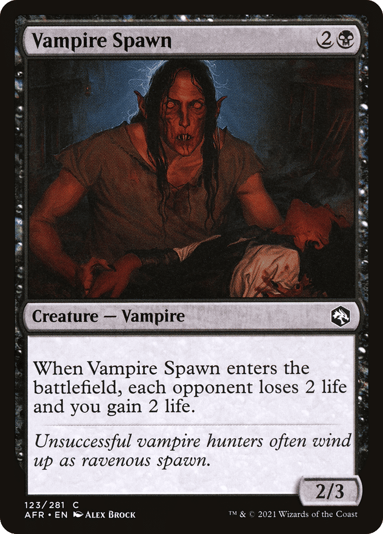 Vampire Spawn — Adventures in the Forgotten Realms — Magic: The Gathering