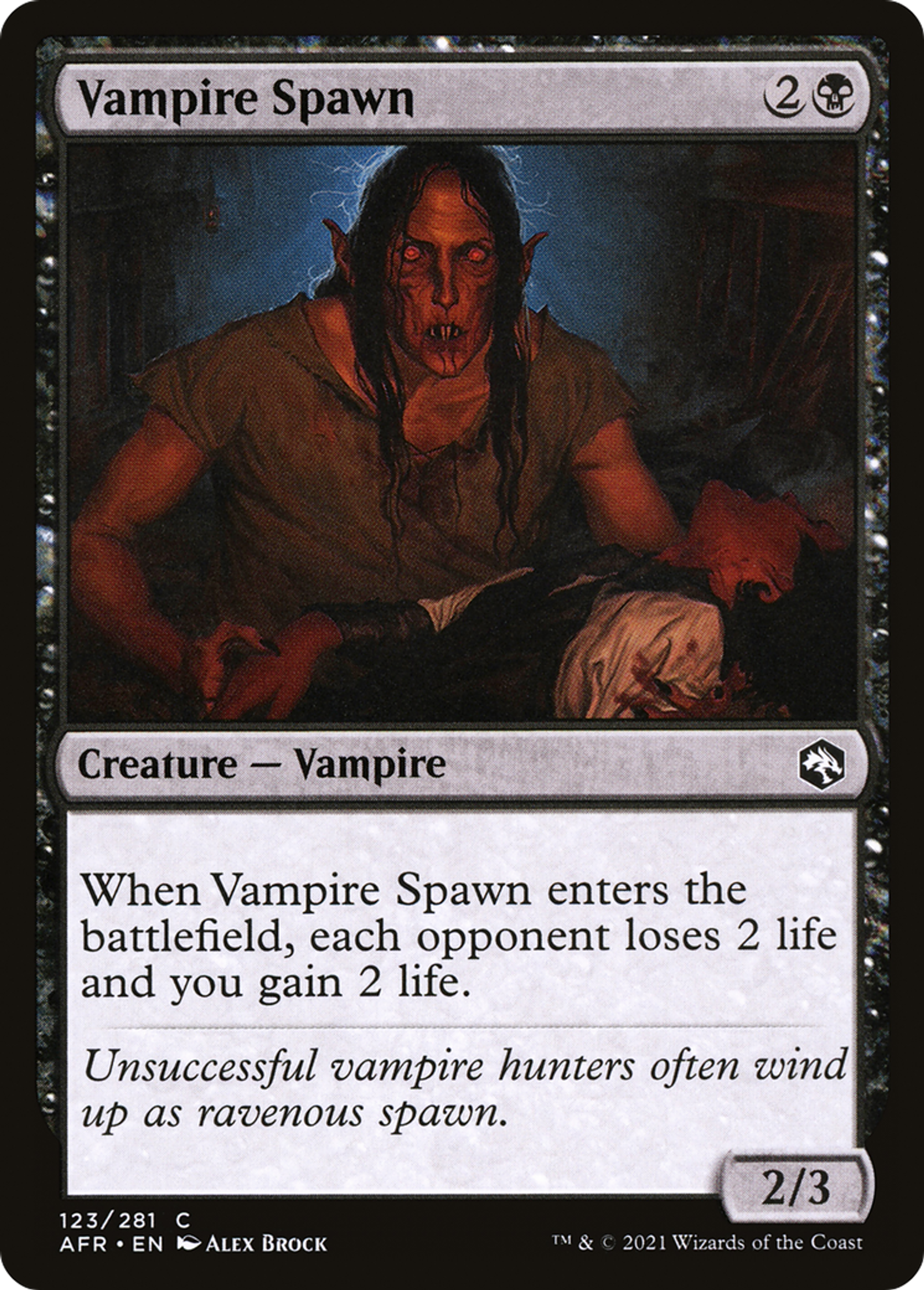 Vampire Spawn — Adventures in the Forgotten Realms — Magic: The Gathering