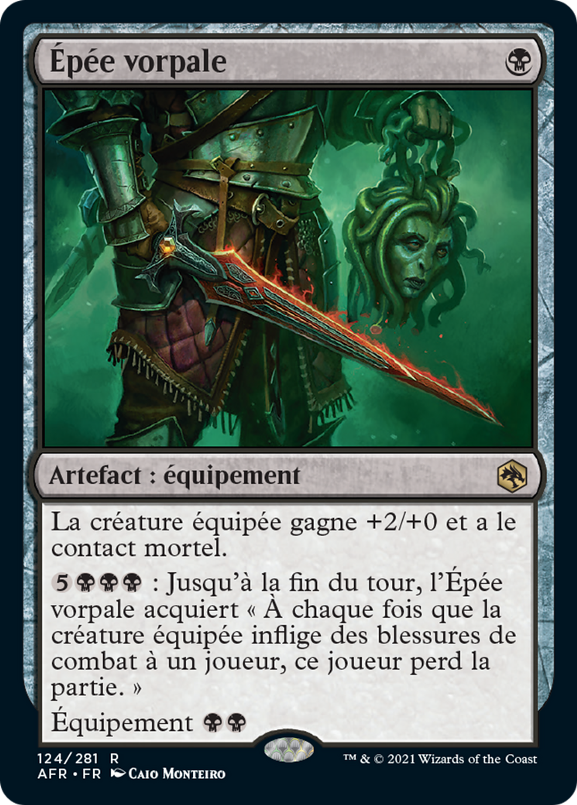 Épée vorpale — Adventures in the Forgotten Realms — Magic: The Gathering