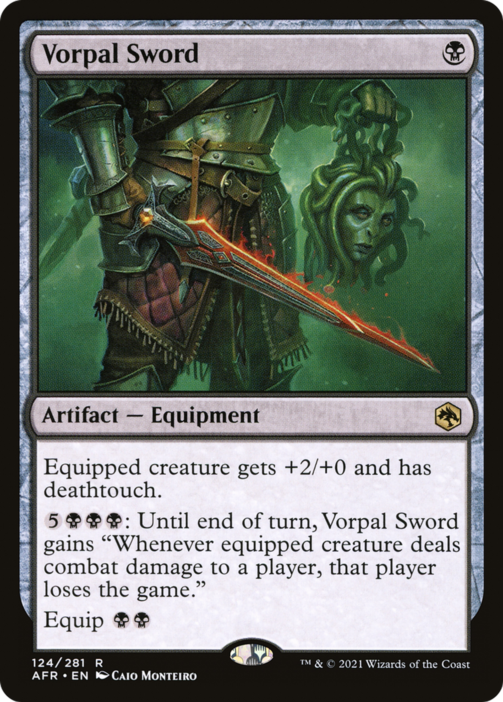 Vorpal Sword — Adventures in the Forgotten Realms — Magic: The Gathering