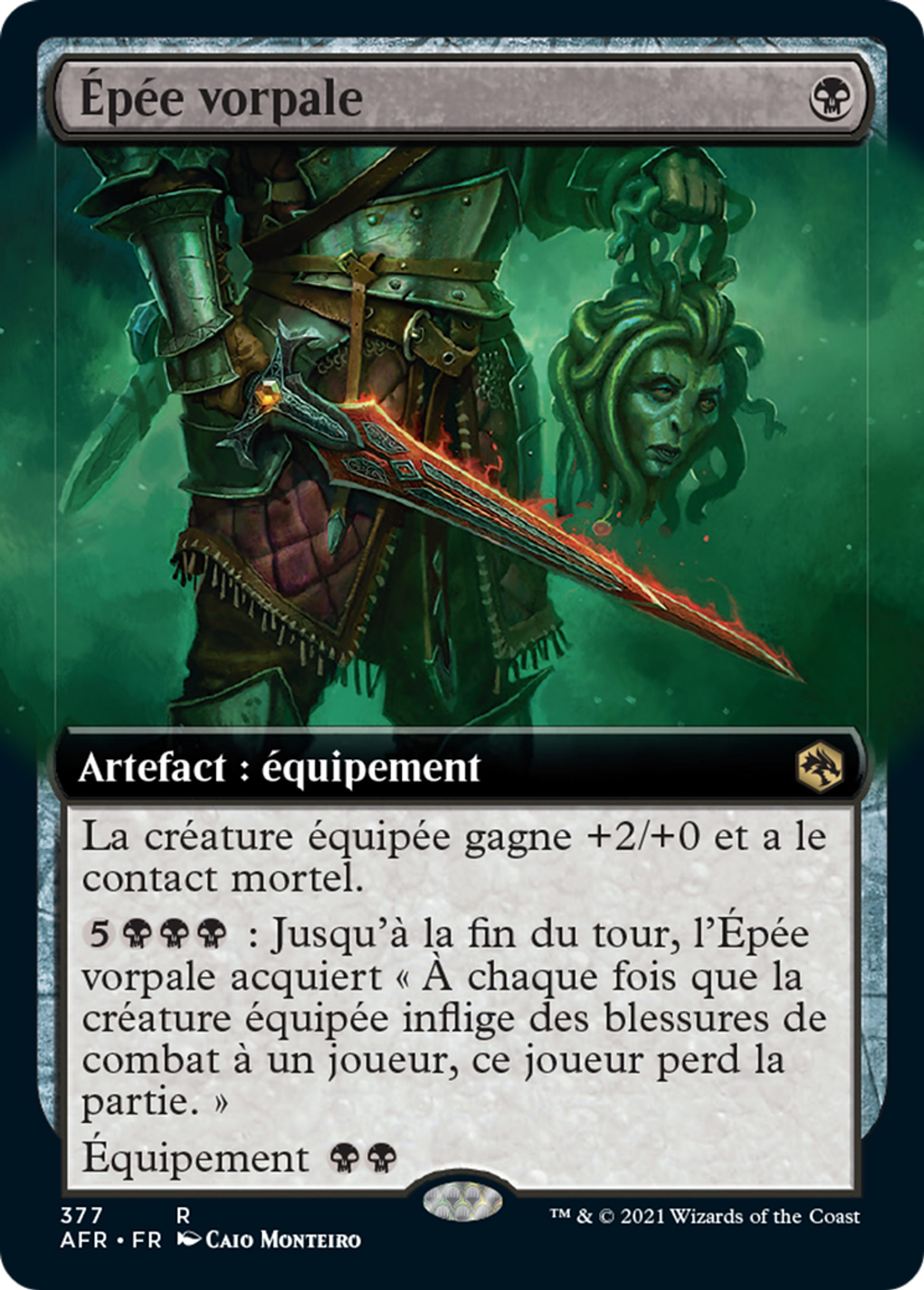Épée vorpale — Adventures in the Forgotten Realms — Magic: The Gathering