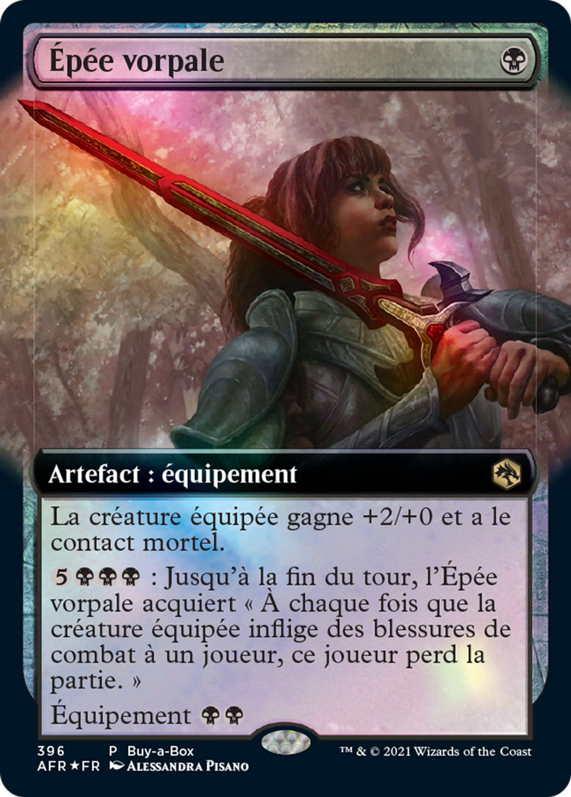 Épée vorpale — Adventures in the Forgotten Realms — Magic: The Gathering