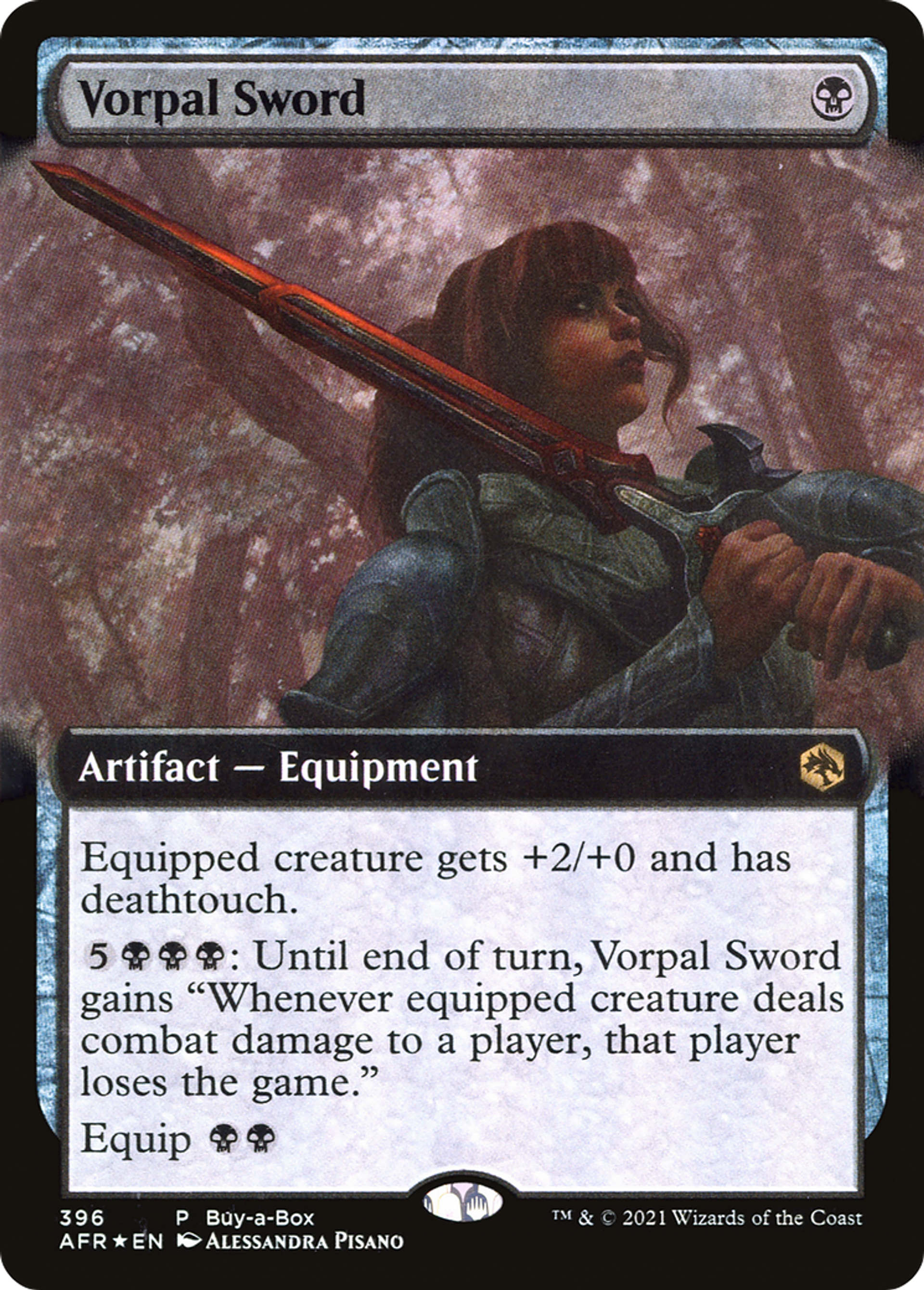 Vorpal Sword — Adventures in the Forgotten Realms — Magic: The Gathering