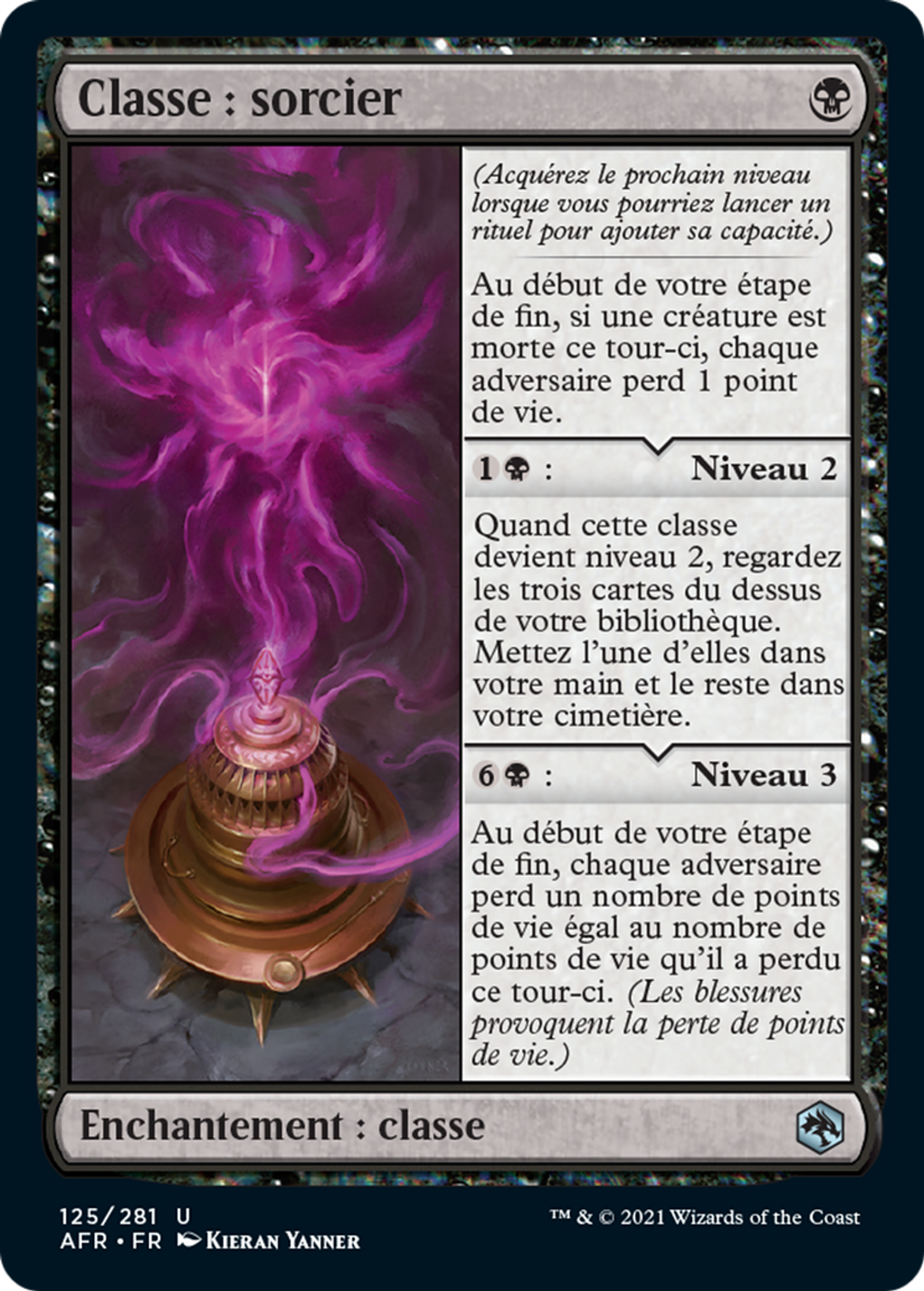 Classe : sorcier — Adventures in the Forgotten Realms — Magic: The Gathering