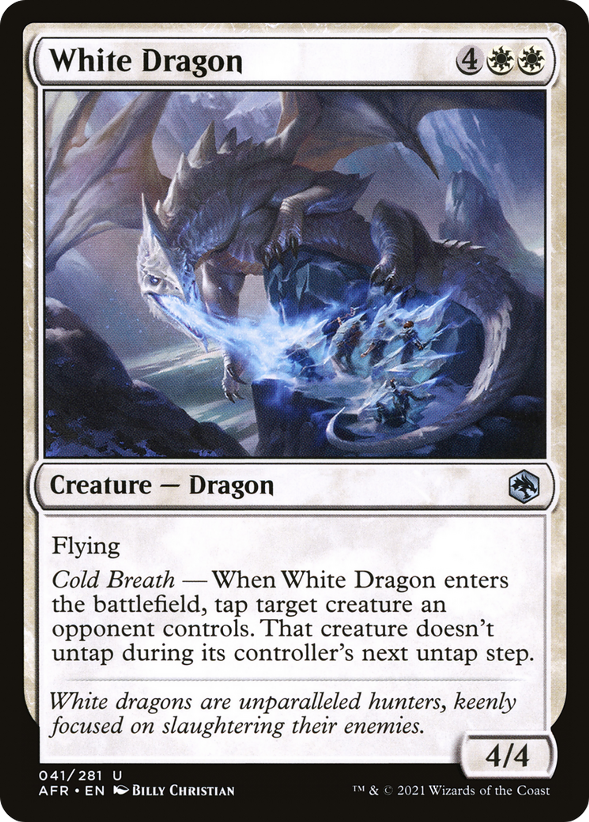 White Dragon — Adventures in the Forgotten Realms — Magic: The Gathering