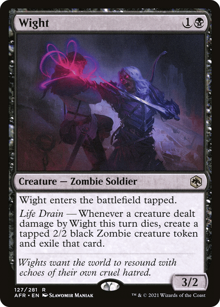 Wight — Adventures in the Forgotten Realms — Magic: The Gathering
