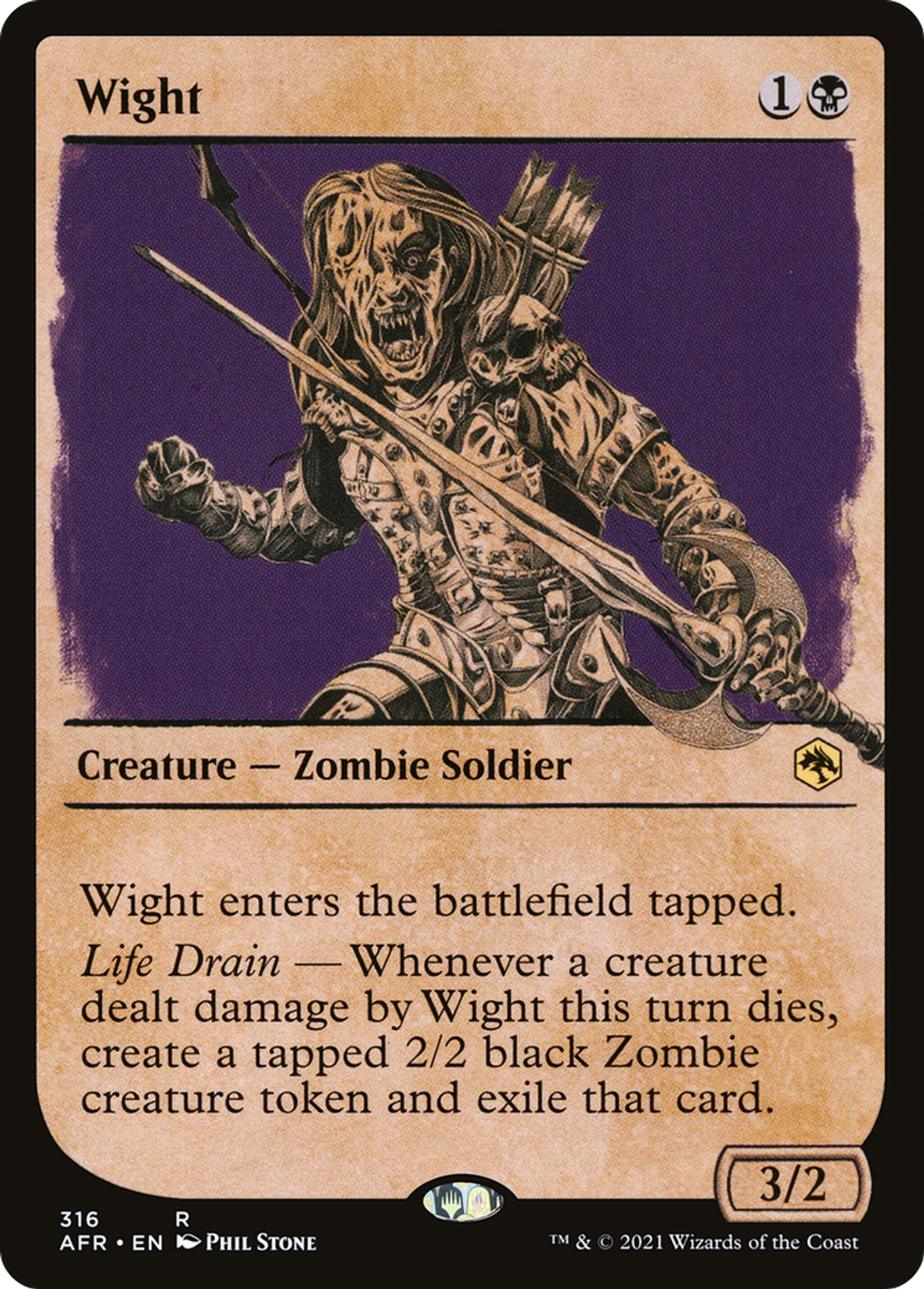 Wight — Adventures in the Forgotten Realms — Magic: The Gathering