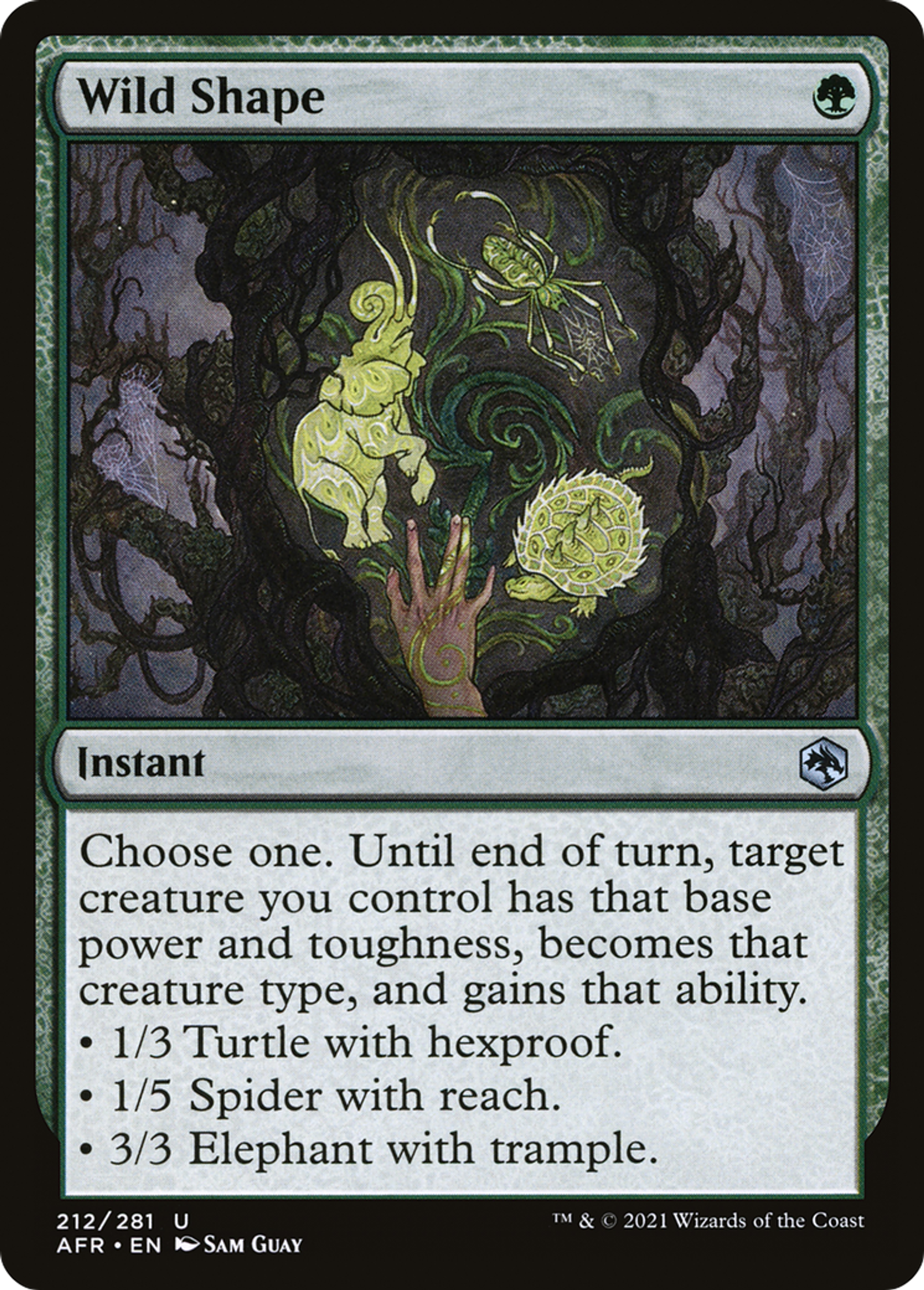 Wild Shape — Adventures in the Forgotten Realms — Magic: The Gathering