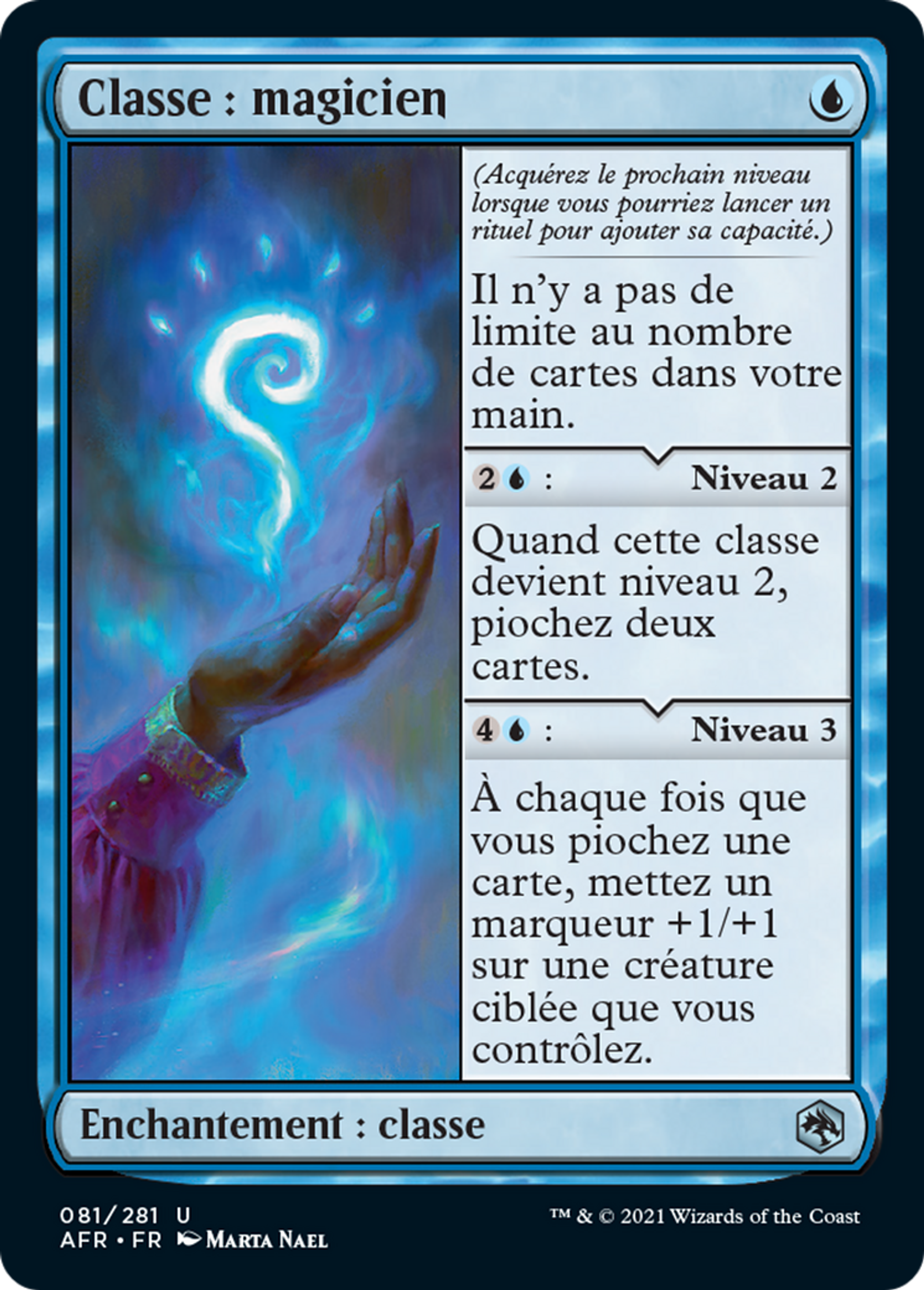 Classe : magicien — Adventures in the Forgotten Realms — Magic: The Gathering