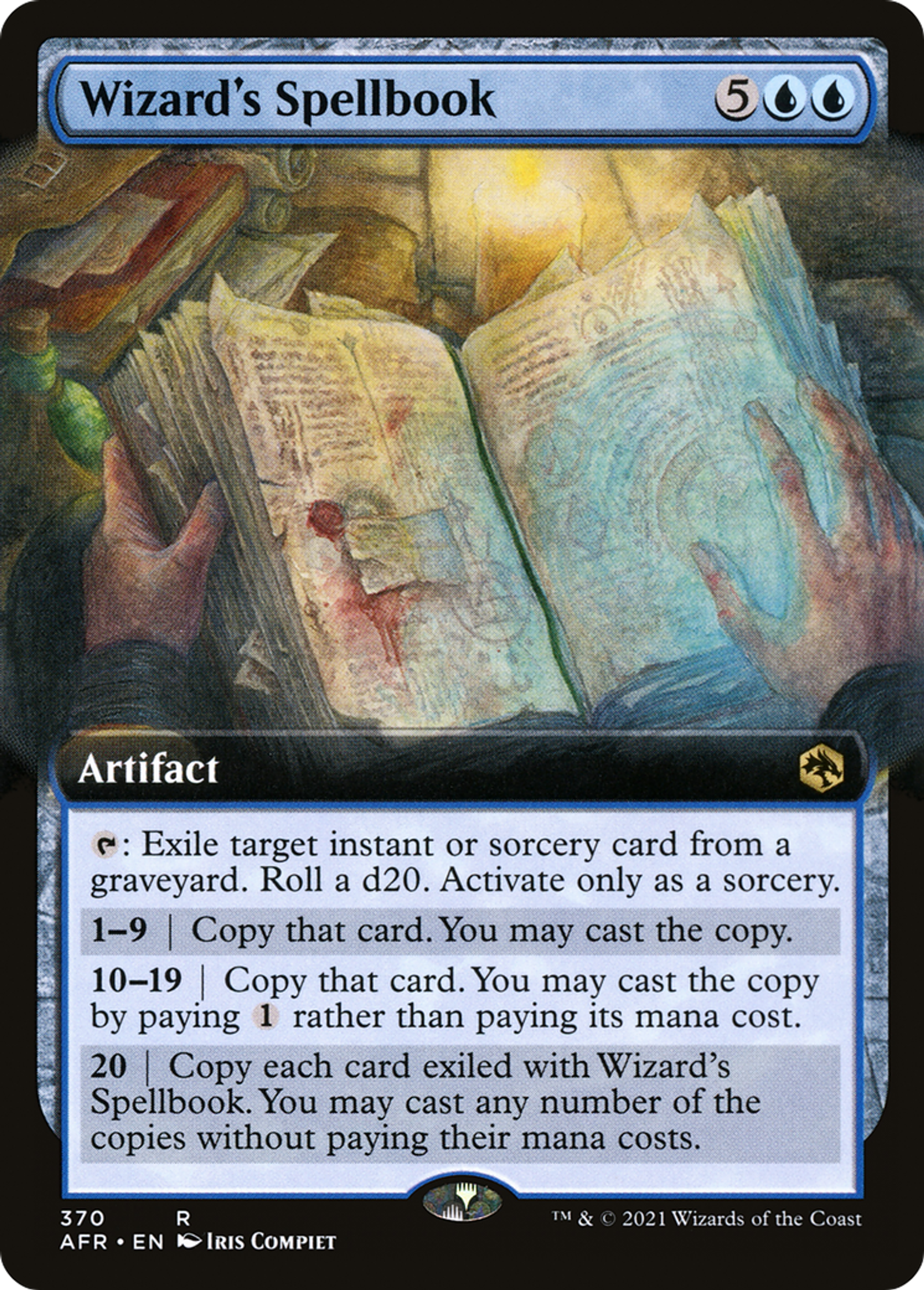 Wizard's Spellbook — Adventures in the Forgotten Realms — Magic: The Gathering