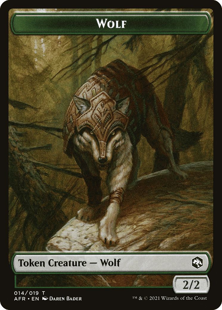 Wolf — Adventures in the Forgotten Realms — Magic: The Gathering