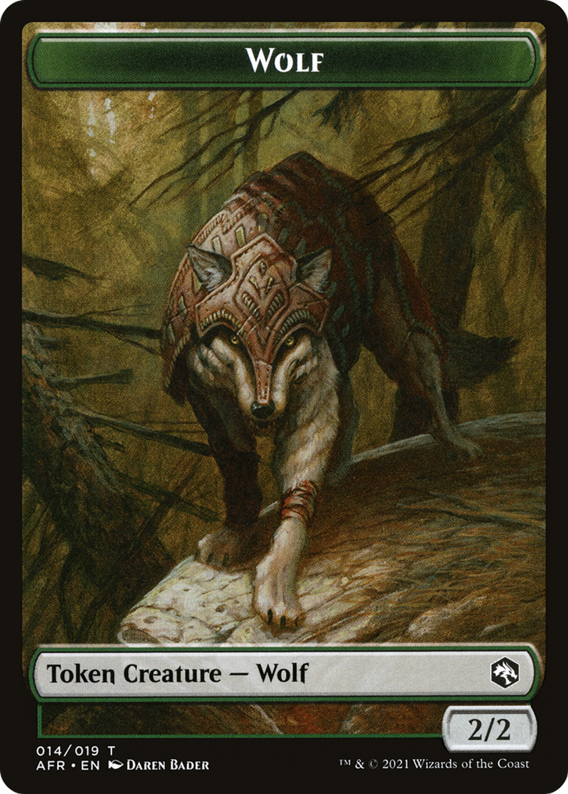 Wolf — Adventures in the Forgotten Realms — Magic: The Gathering