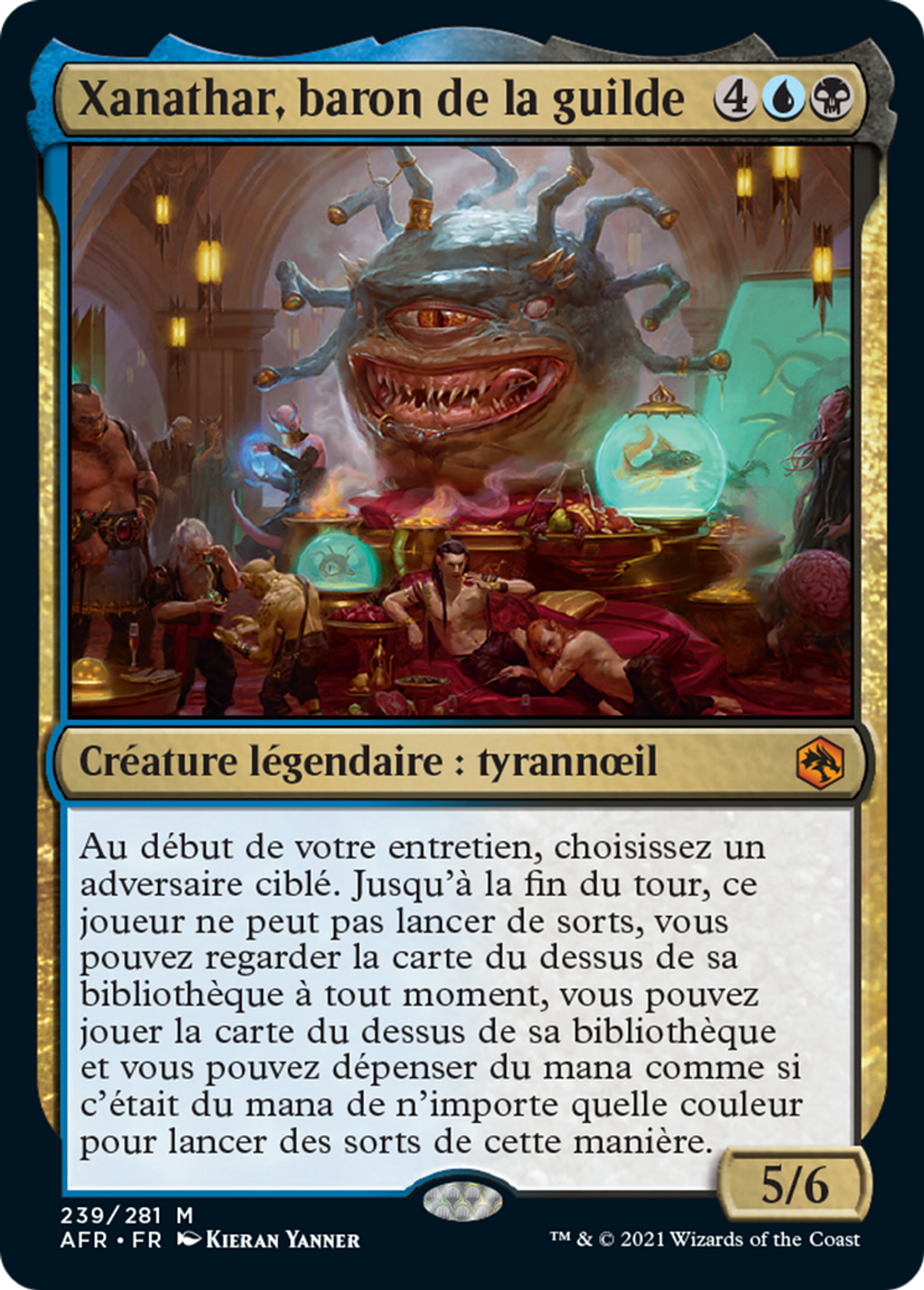 Xanathar, baron de la guilde — Adventures in the Forgotten Realms — Magic: The Gathering