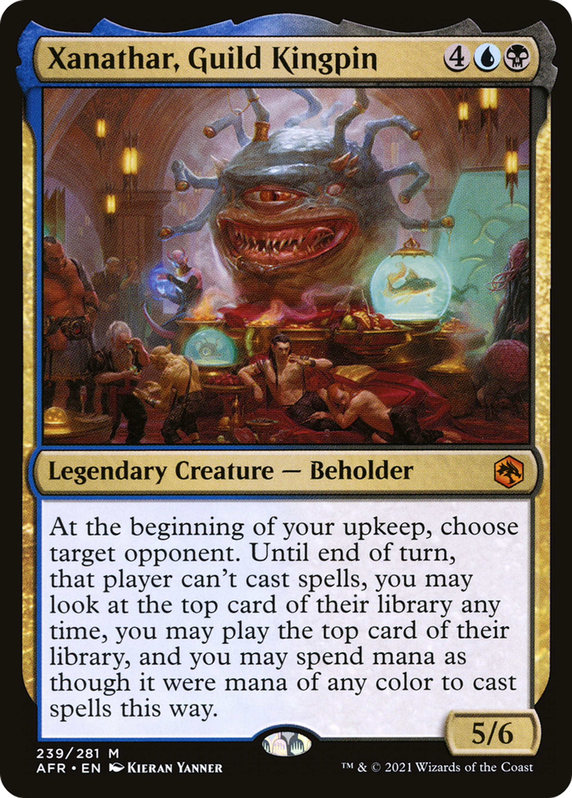 Xanathar, Guild Kingpin — Adventures in the Forgotten Realms — Magic: The Gathering