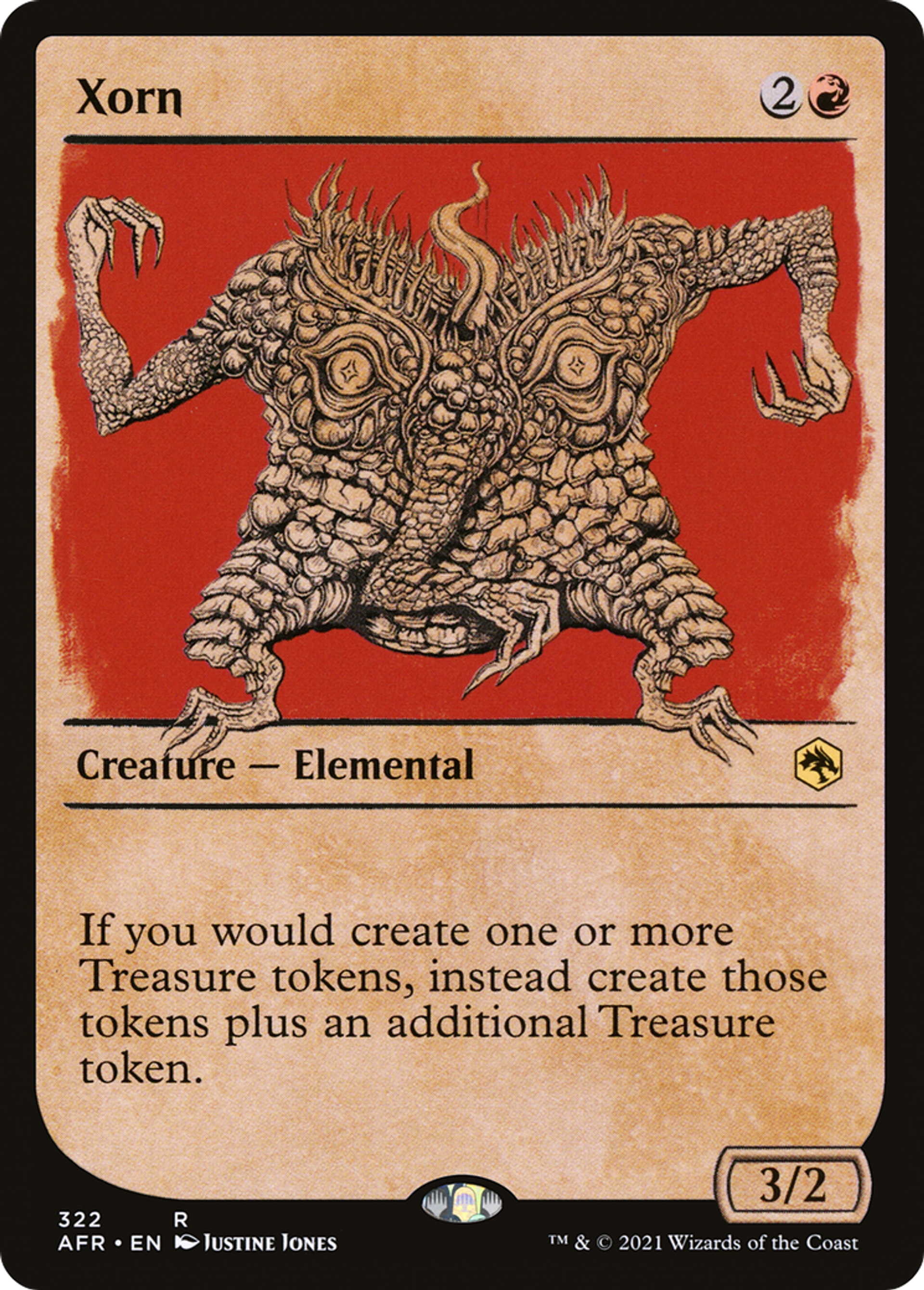 Xorn — Adventures in the Forgotten Realms — Magic: The Gathering