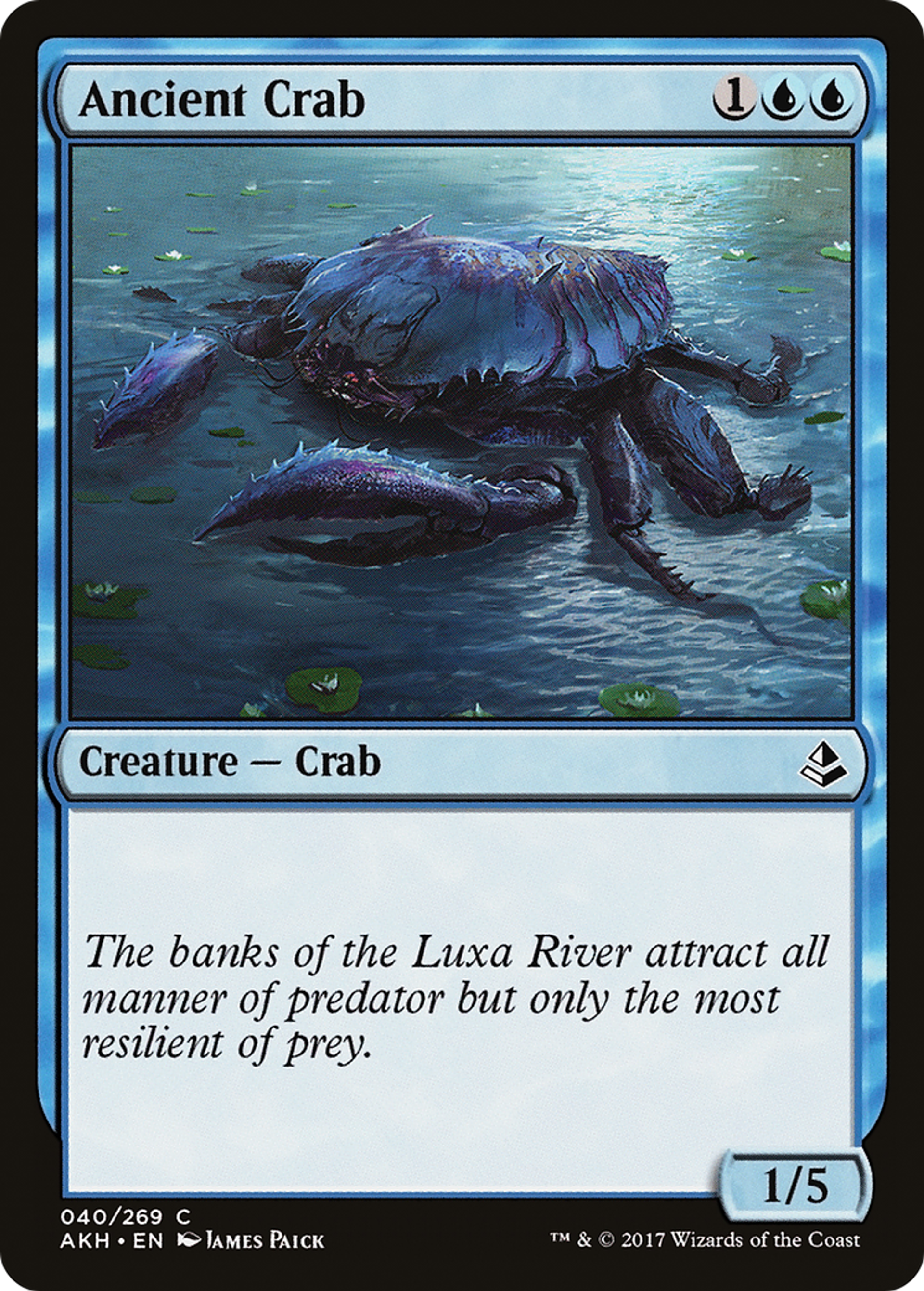 Ancient Crab — Amonkhet — Magic: The Gathering