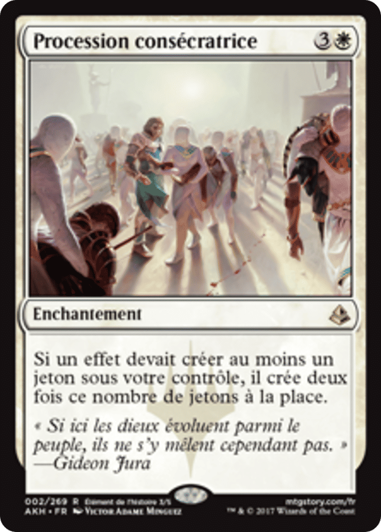Procession consécratrice — Amonkhet — Magic: The Gathering