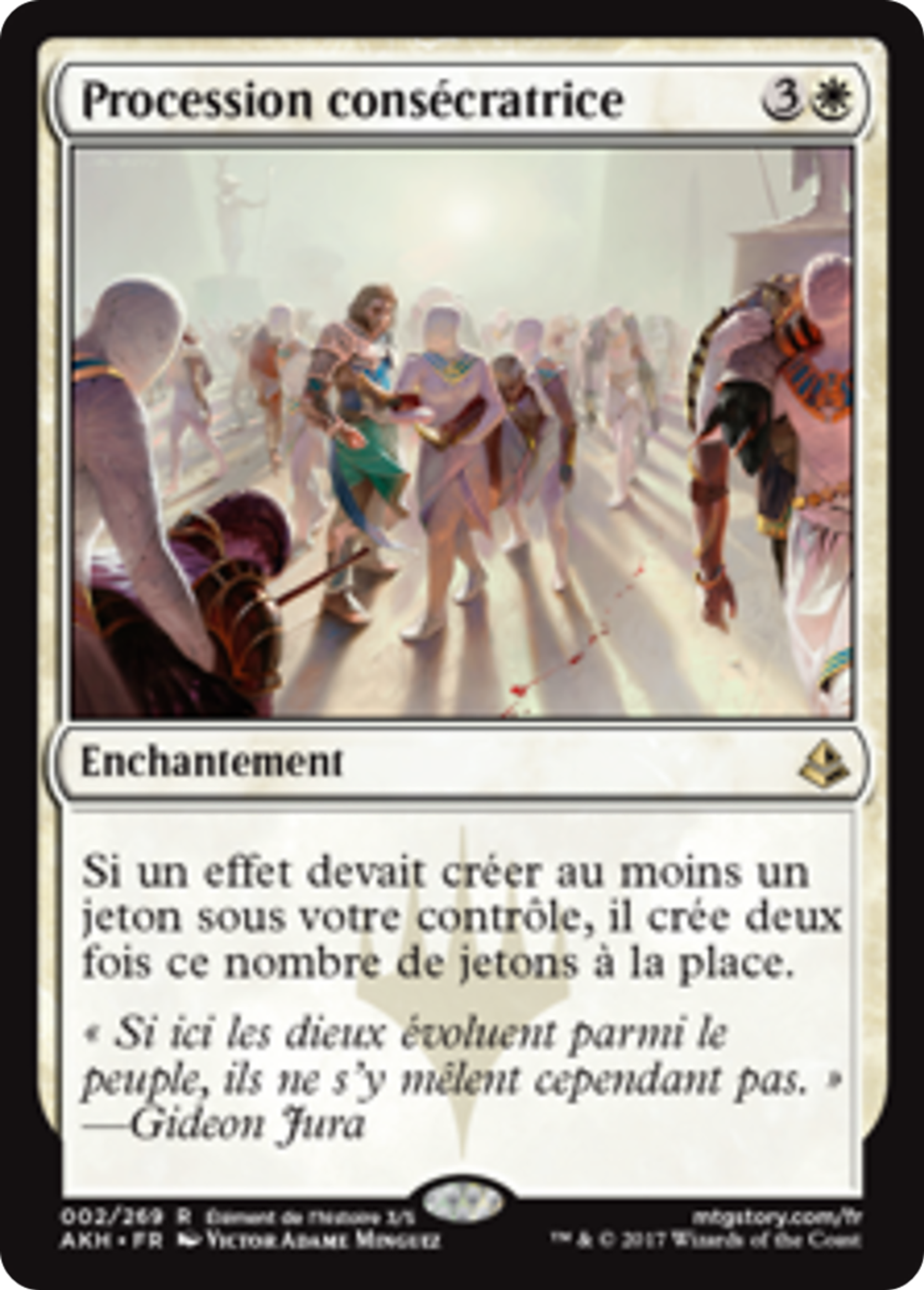 Procession consécratrice — Amonkhet — Magic: The Gathering
