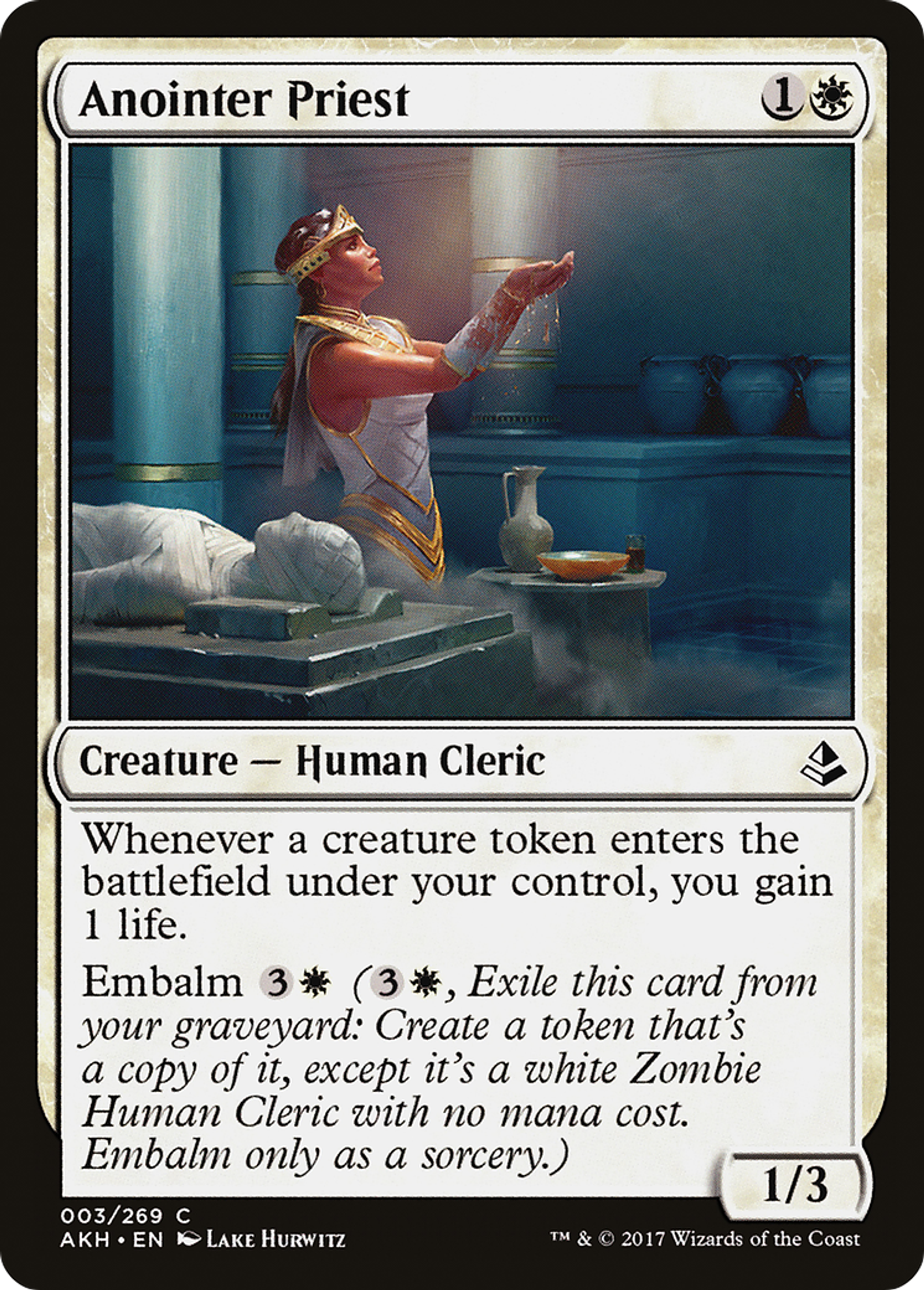 Anointer Priest — Amonkhet — Magic: The Gathering